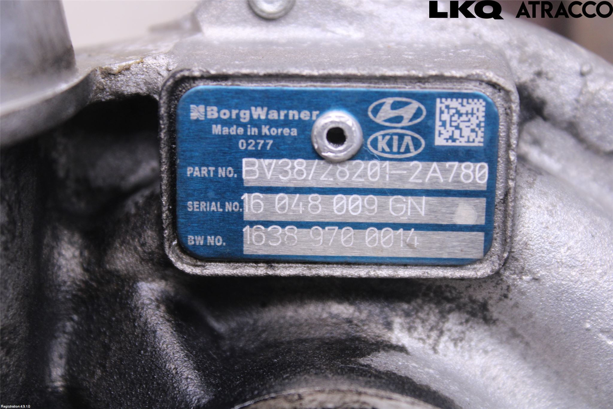 Kia SOUL 09- Turboaggregat