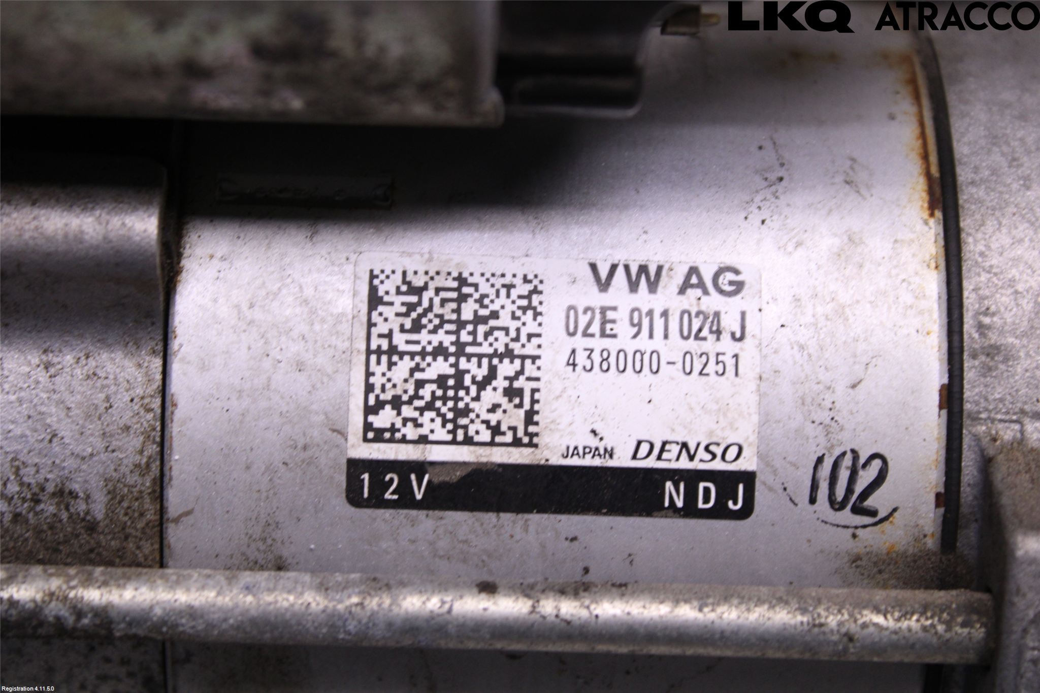 Volkswagen VW TIGUAN 16-24 Startmotor Diesel