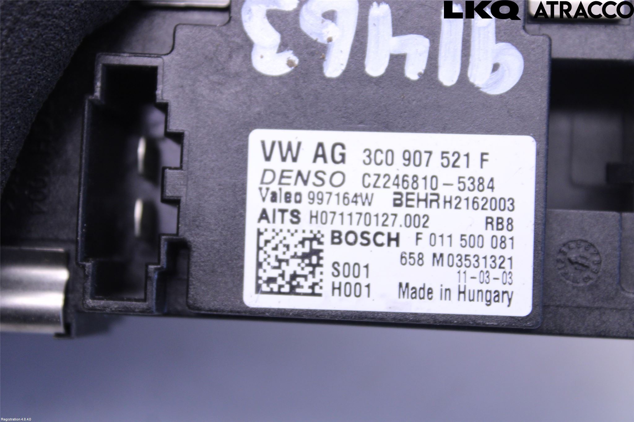 Volkswagen VW PASSAT 11-14 Varmeapparat Viftemotstand