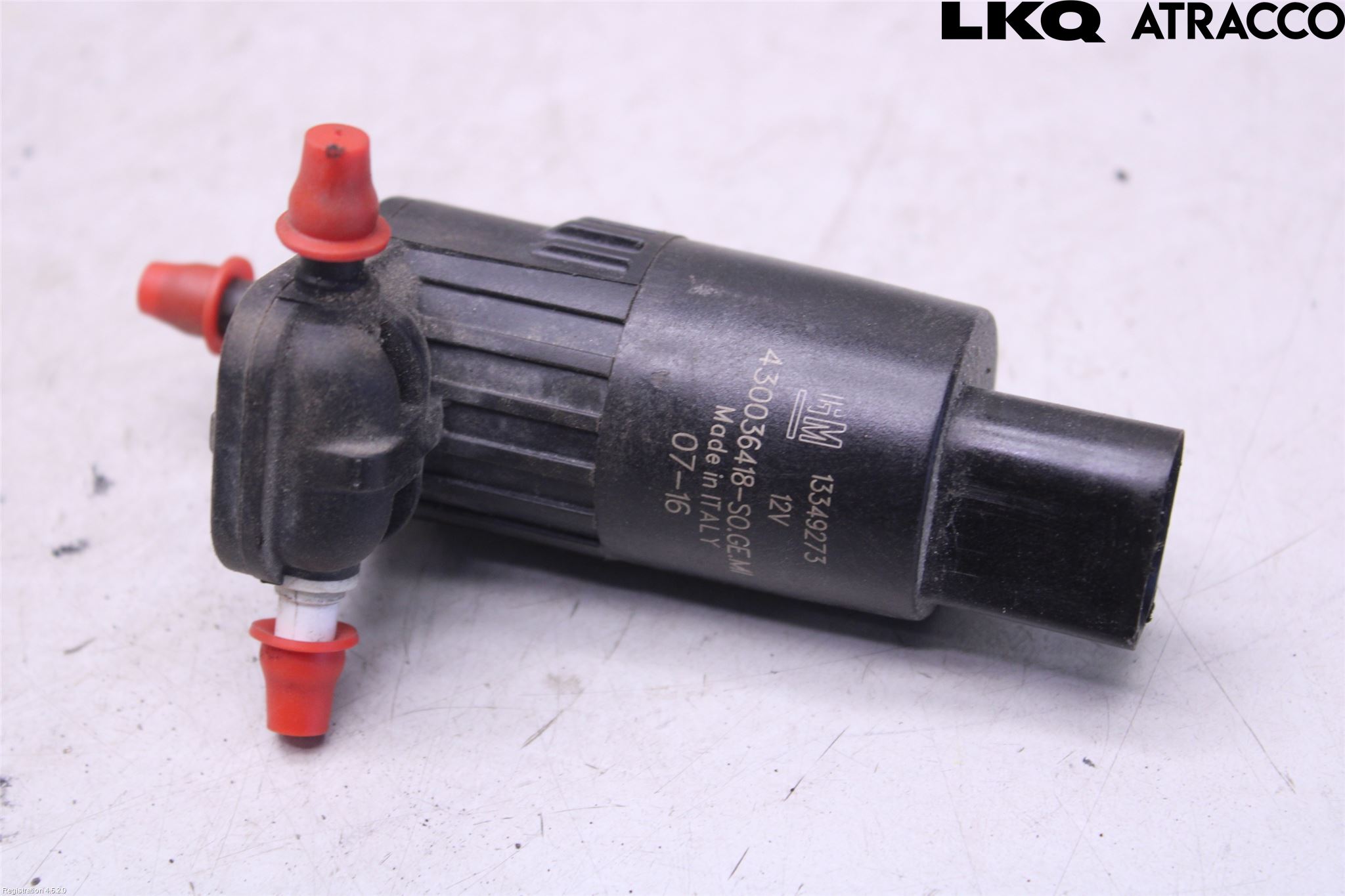Opel ASTRA K 16-22 Spylerpumpe Frontrute