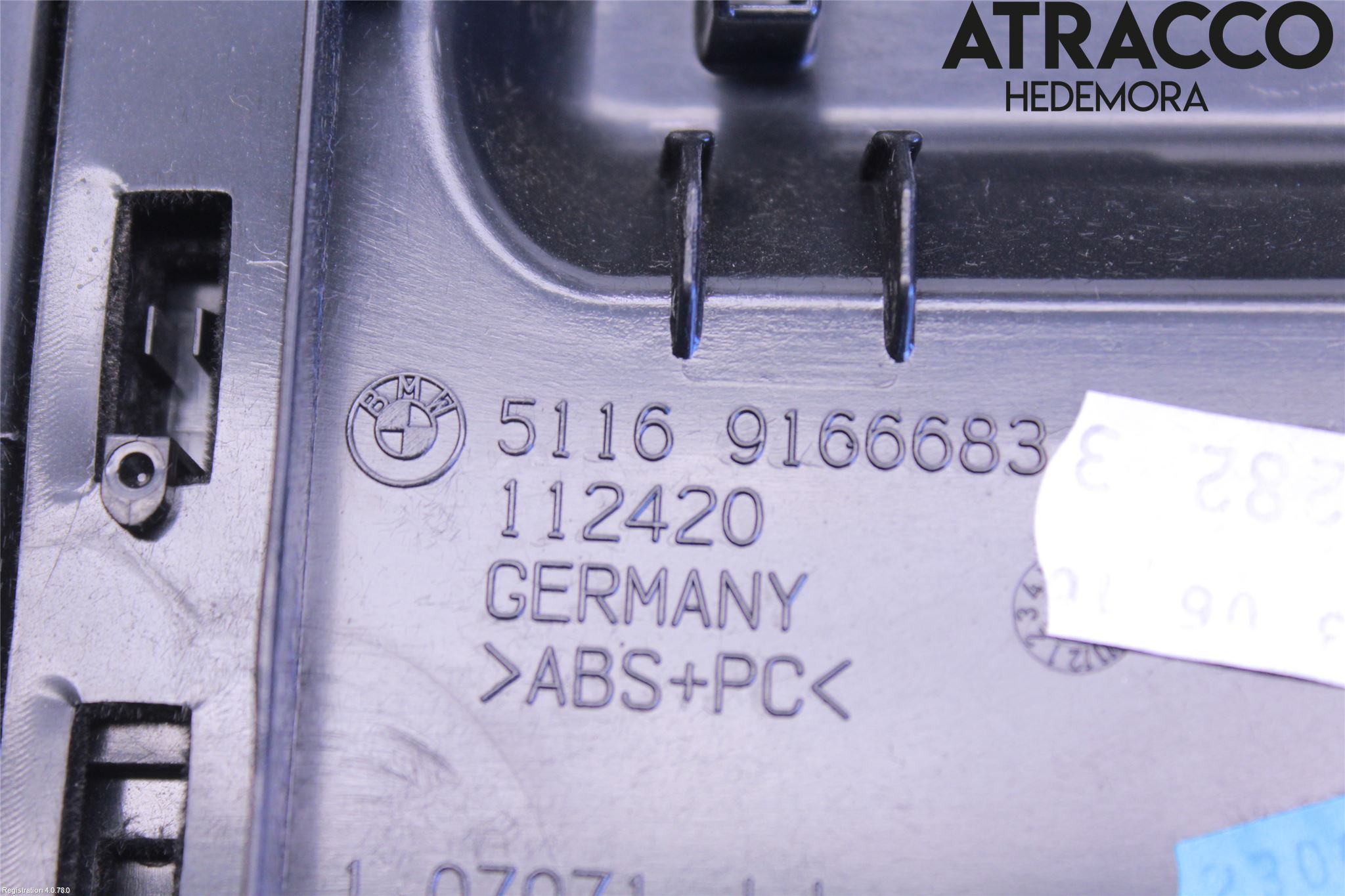BMW 5 F10/F11/F18 09-17 Innr Hanskerom