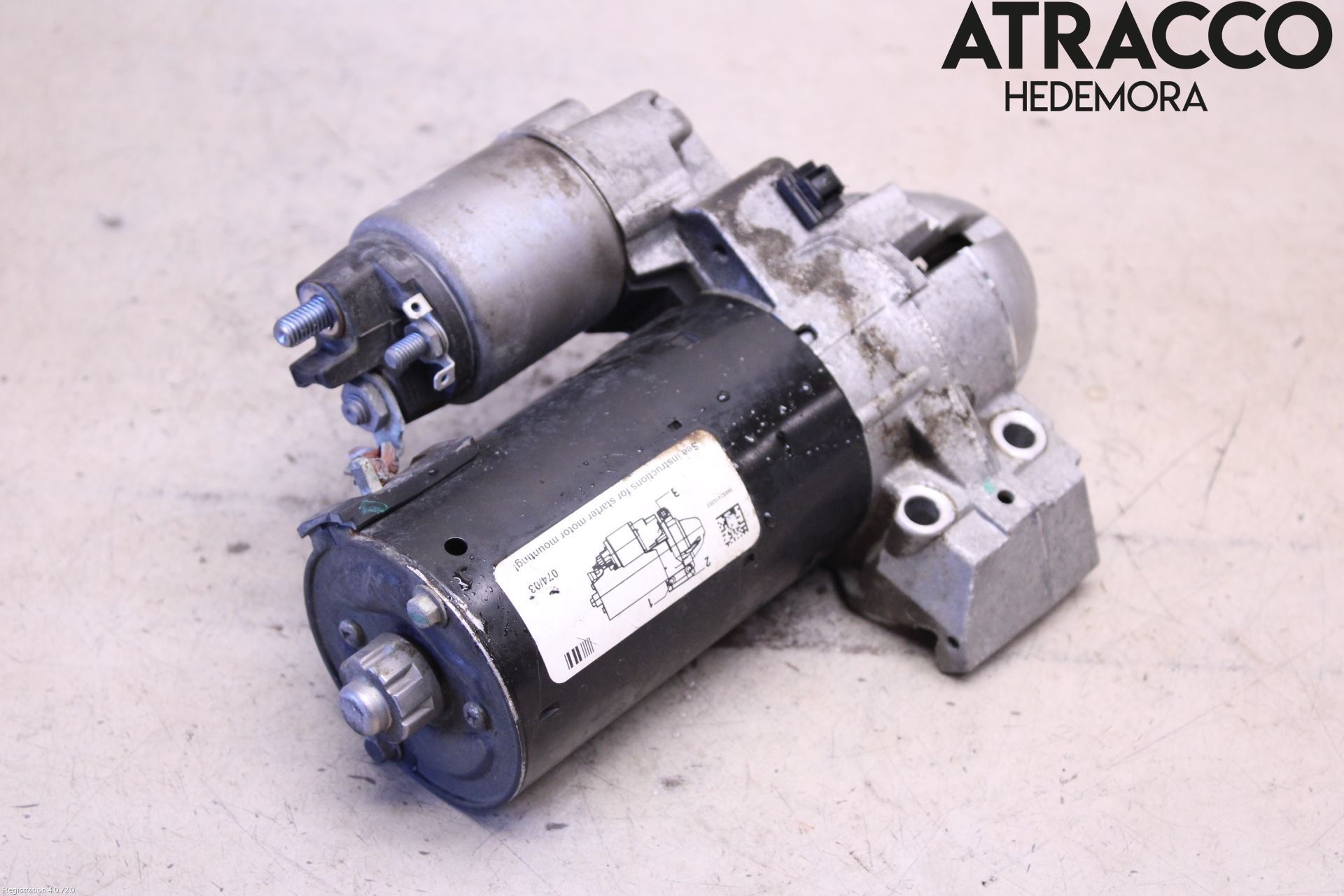 BMW 3 F30/F31/F80 12-19 Startmotor Diesel
