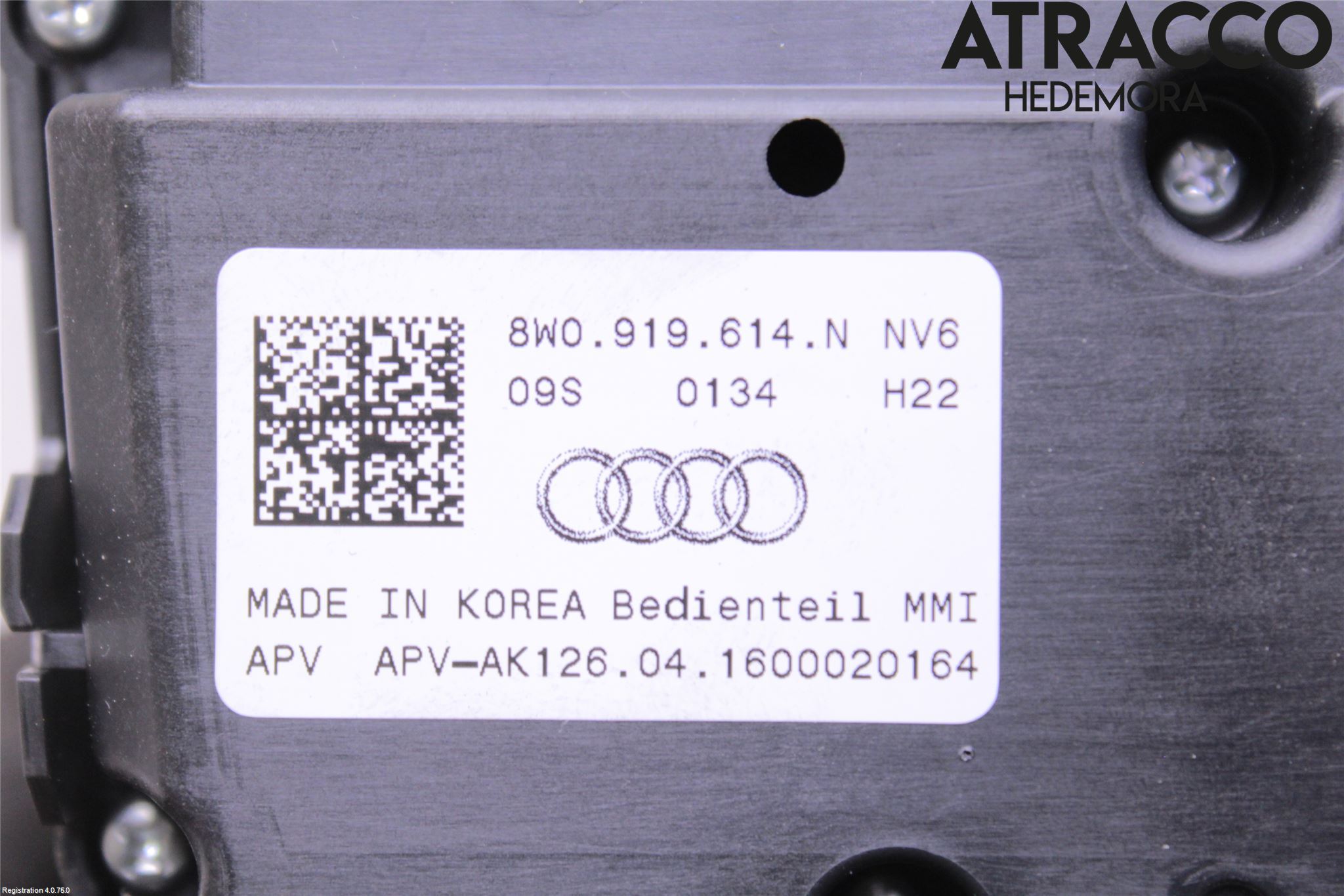 Audi A4/S4 B9 16-19 Stereo Radio Med Cd
