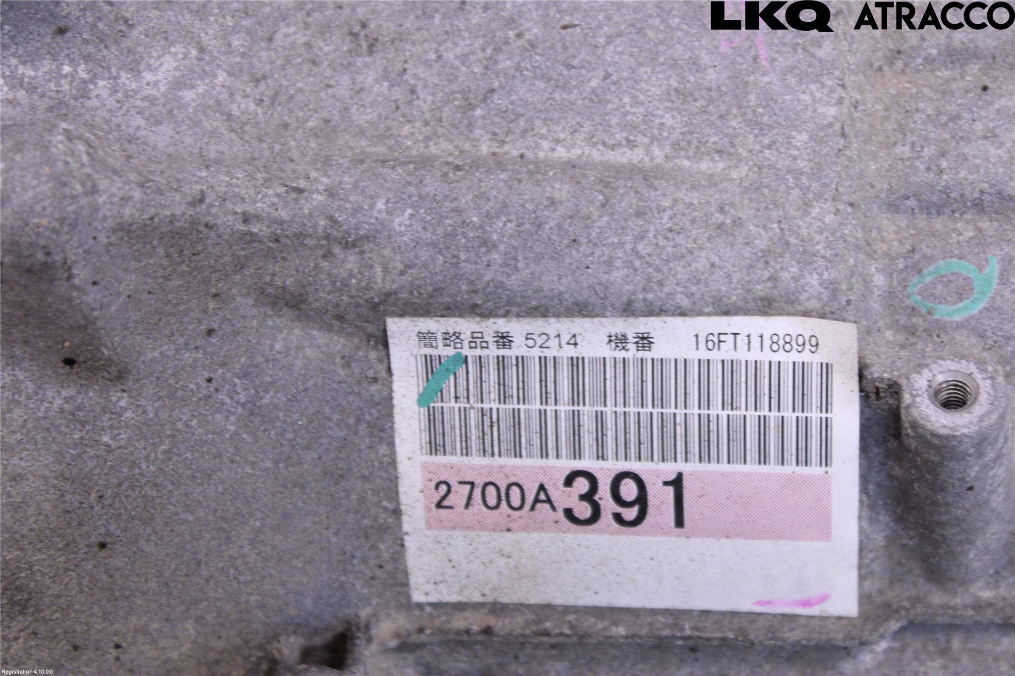 Fiat FULLBACK 16-19 Gearkasse Automat