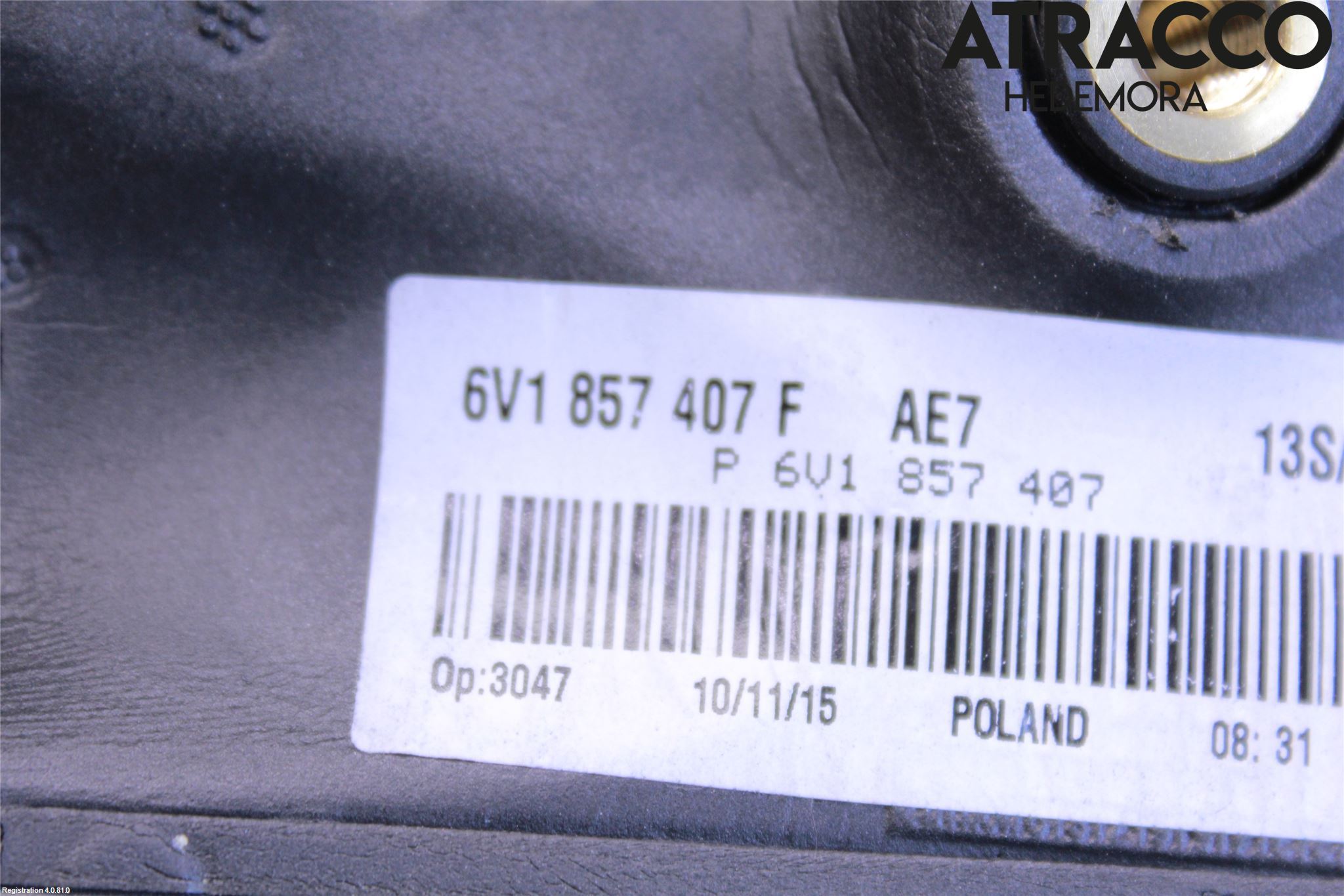 Skoda FABIA 15-21 Speil V M-El Justering