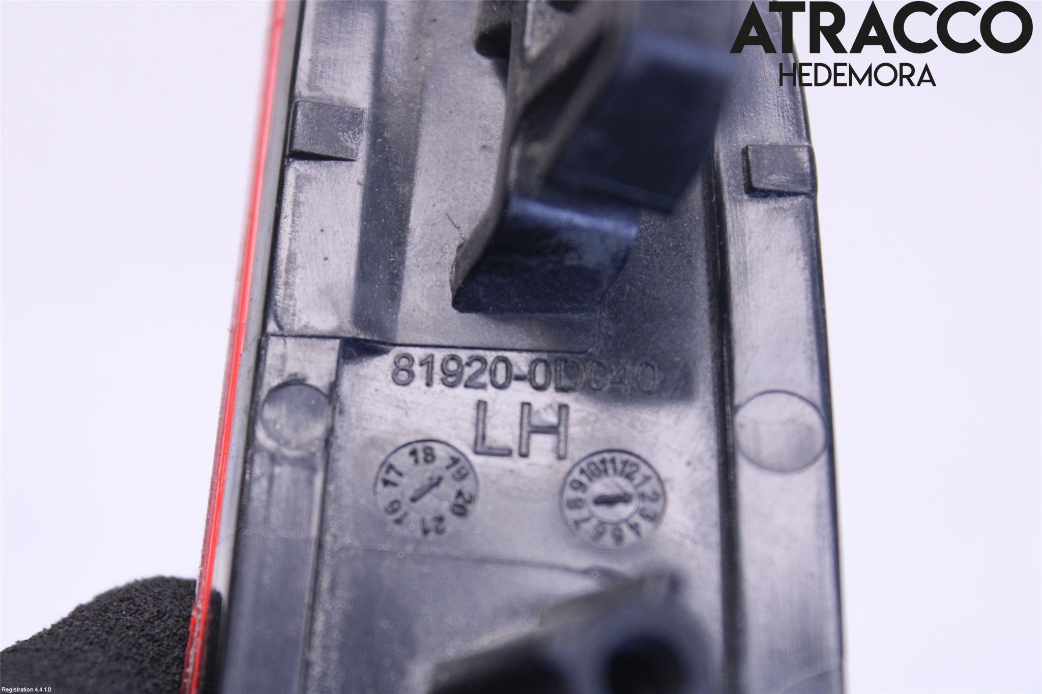 Toyota YARIS XP130 15-20 Refleks Bak