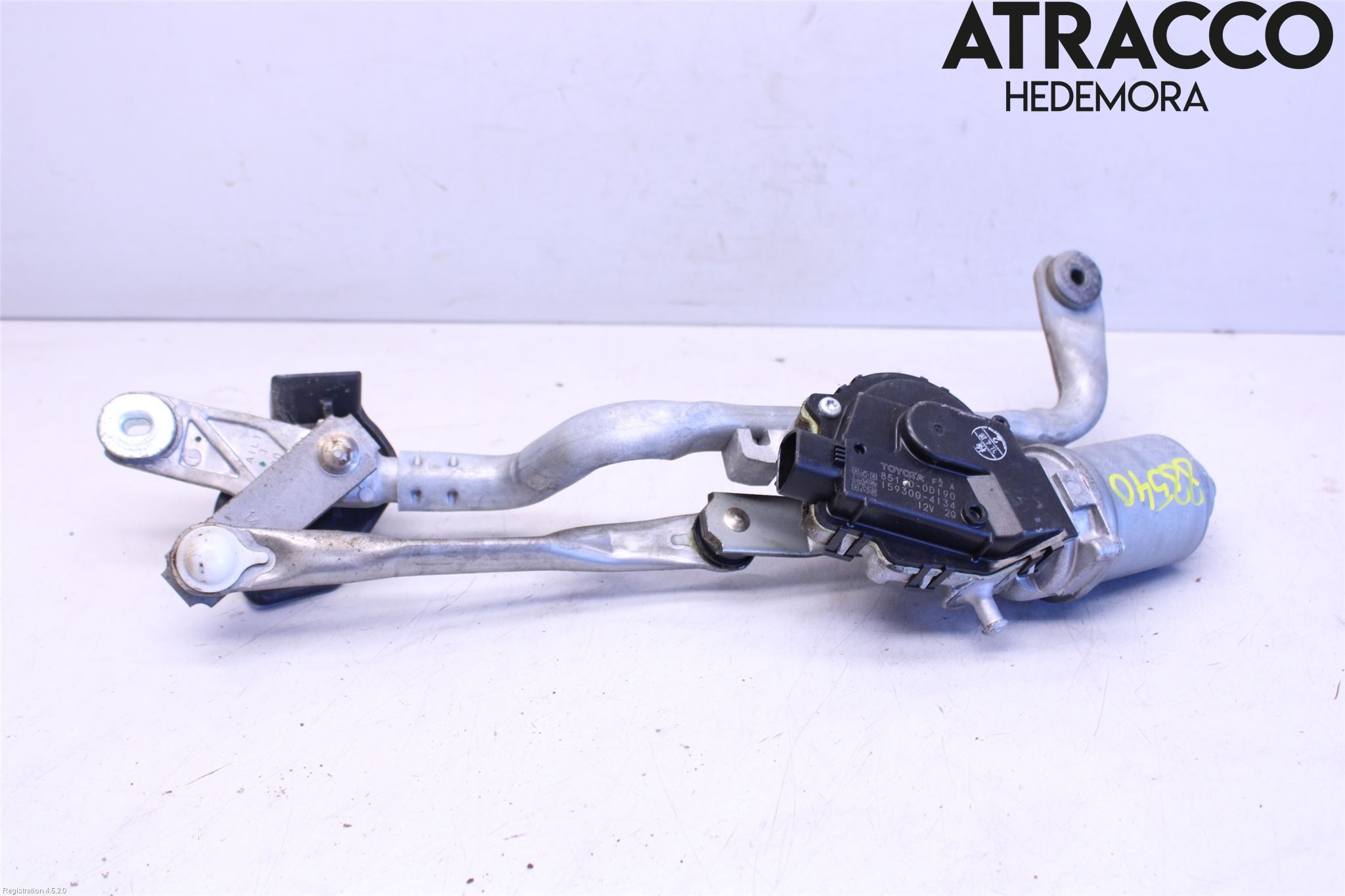 Toyota YARIS XP130 12-14 Viskermotor Frontrute