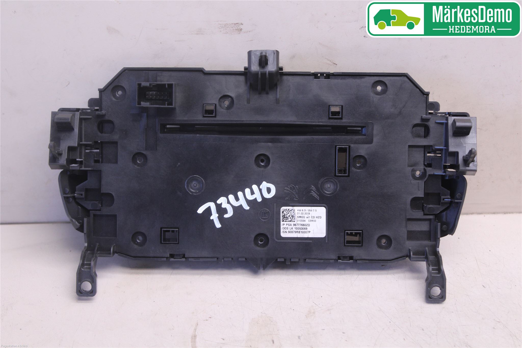 Peugeot 308 14-21 Stereo Radio Med Cd