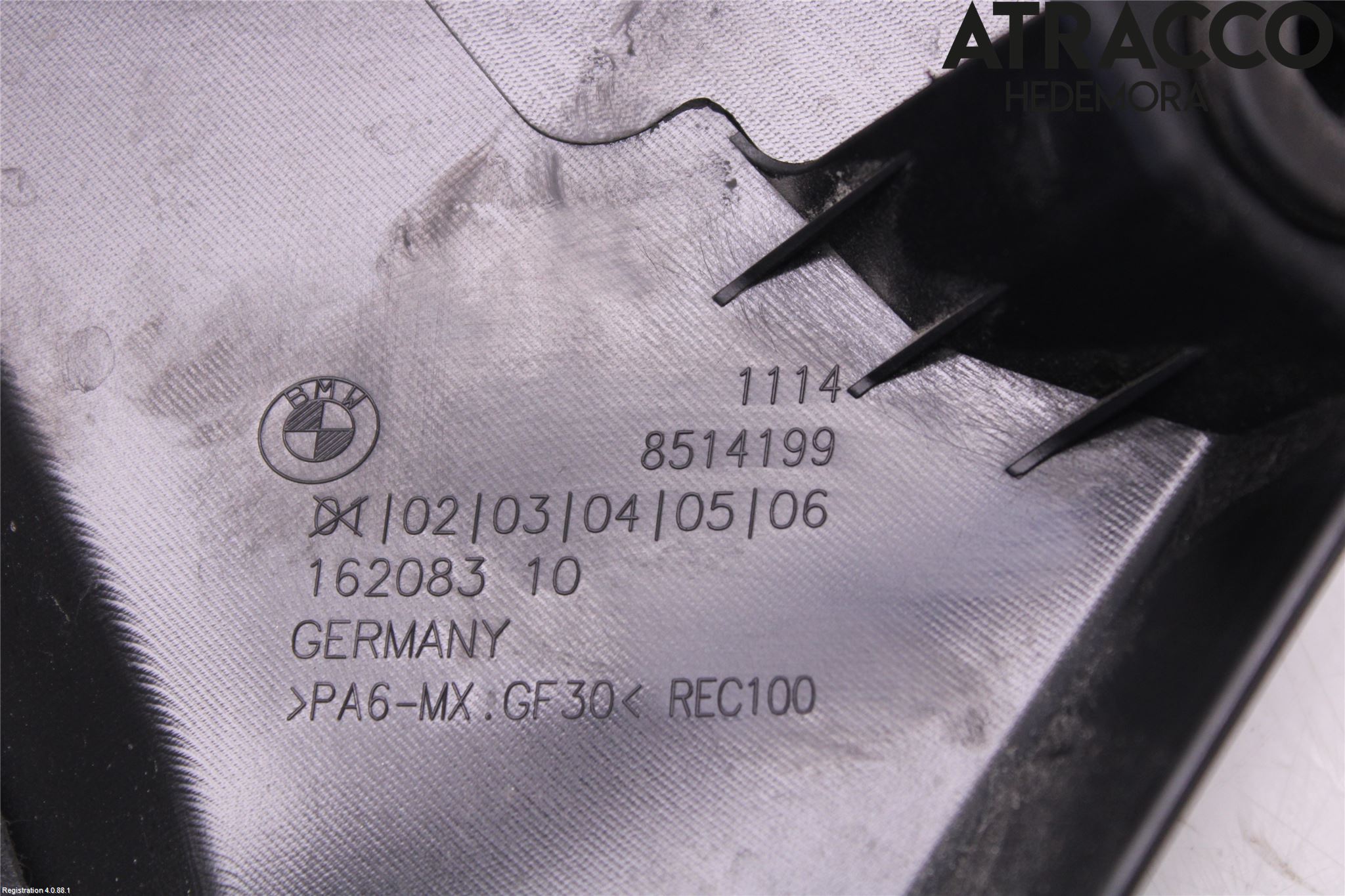 BMW X1 F48 15-22 Motor Deksel Over Motor