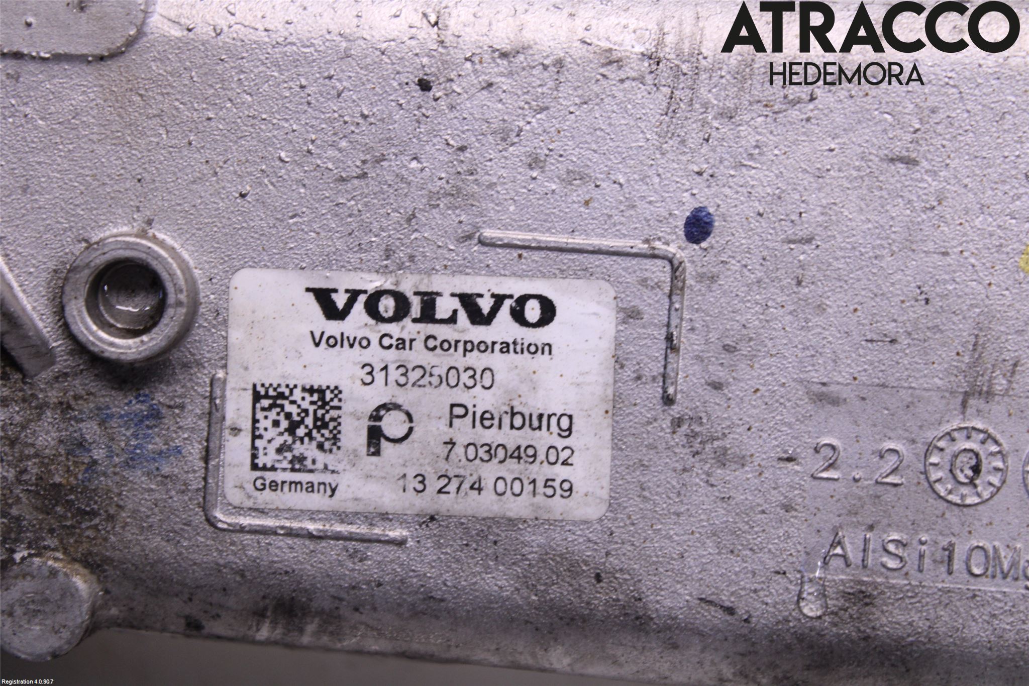 Volvo V60 14-18 Eksos Kjøler