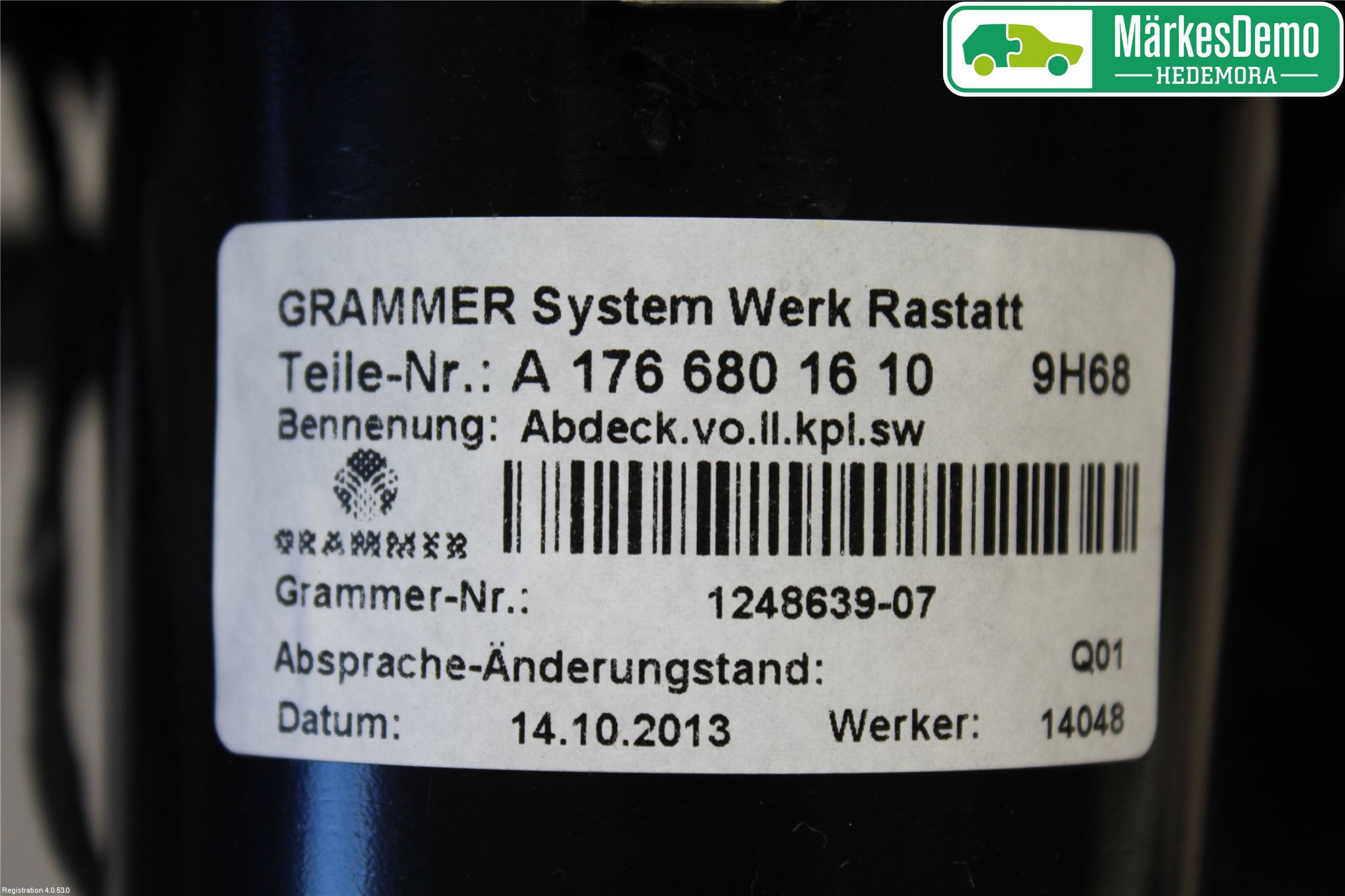 Mercedes-Benz MB A-KLASS (W176) 13-18 Innr Koppholder