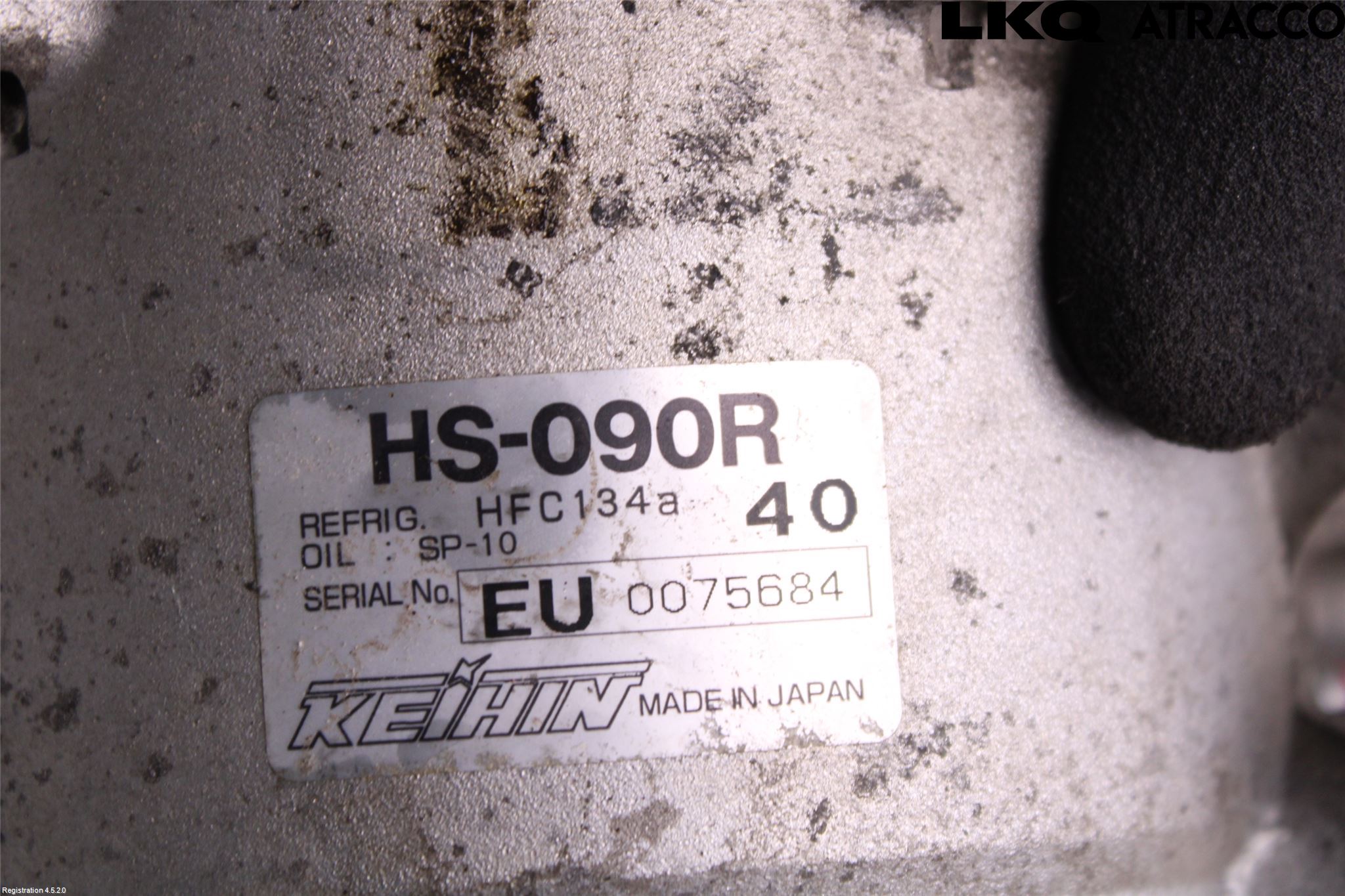 Honda JAZZ 02-08 Varme Ac Kompressor