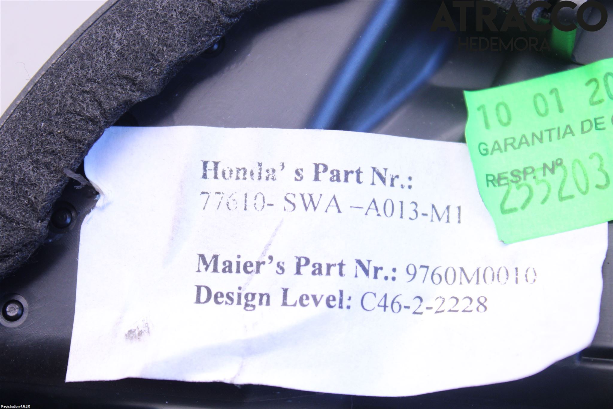 Honda CR-V 07-12 Dashbord Kanal - Dyse