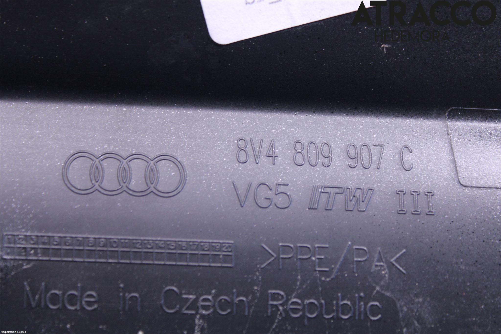 Audi A3/S3 8V 13-20 Drivstoff Tankluke