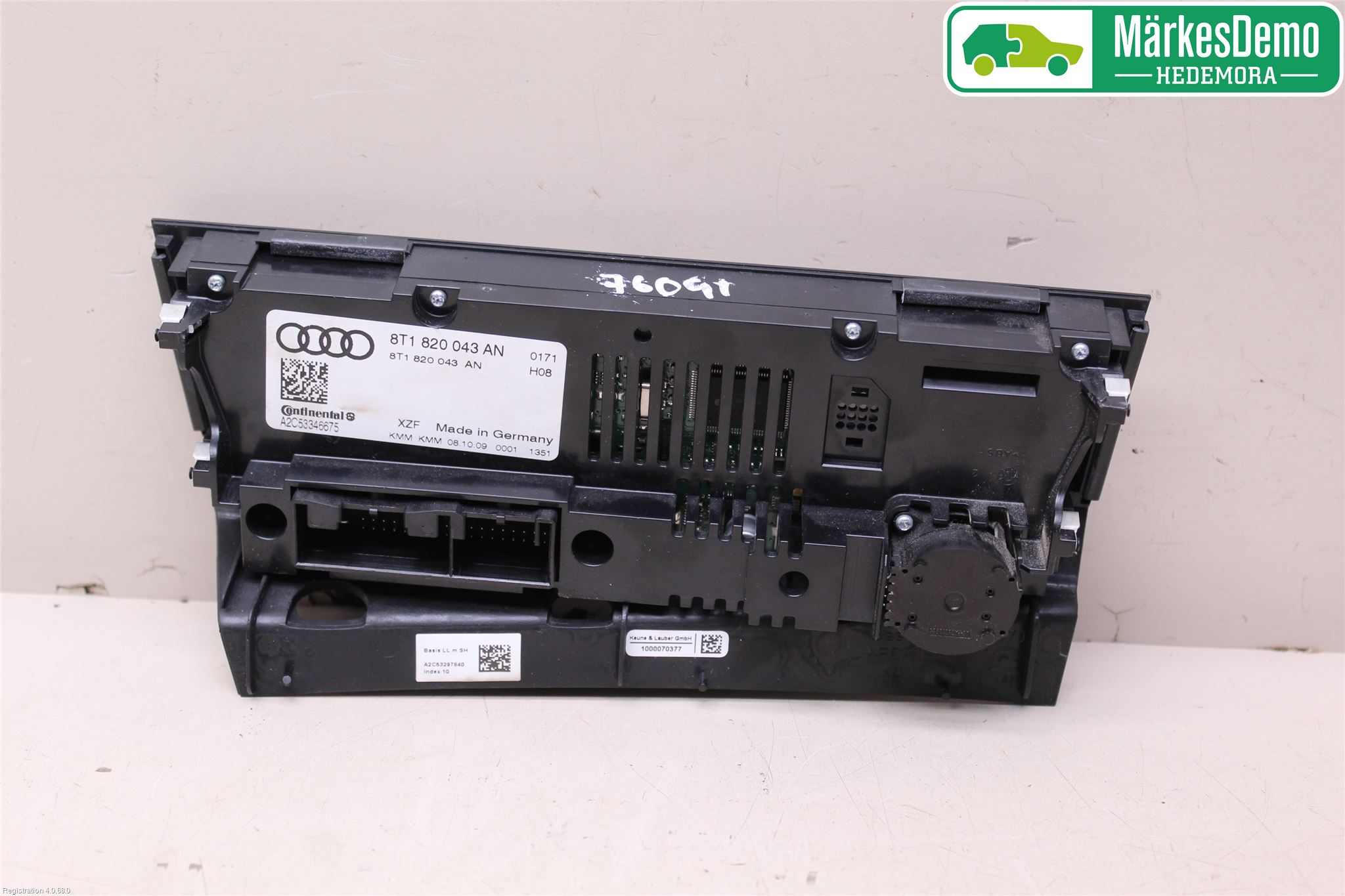 Audi A4/S4 08-11 Varme Ac Betjening-Display