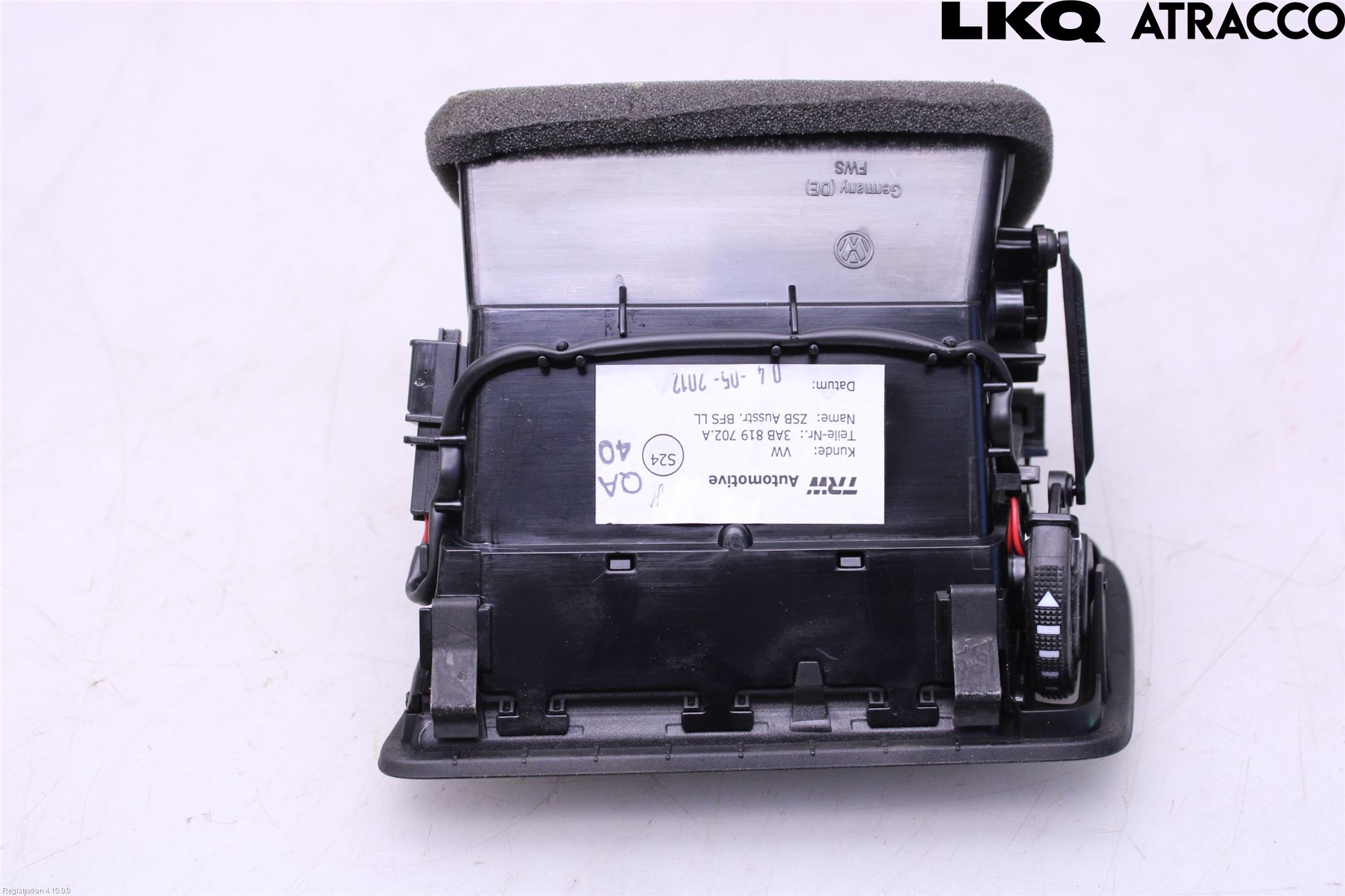 Volkswagen VW PASSAT 11-14 Dashbord Kanal - Dyse