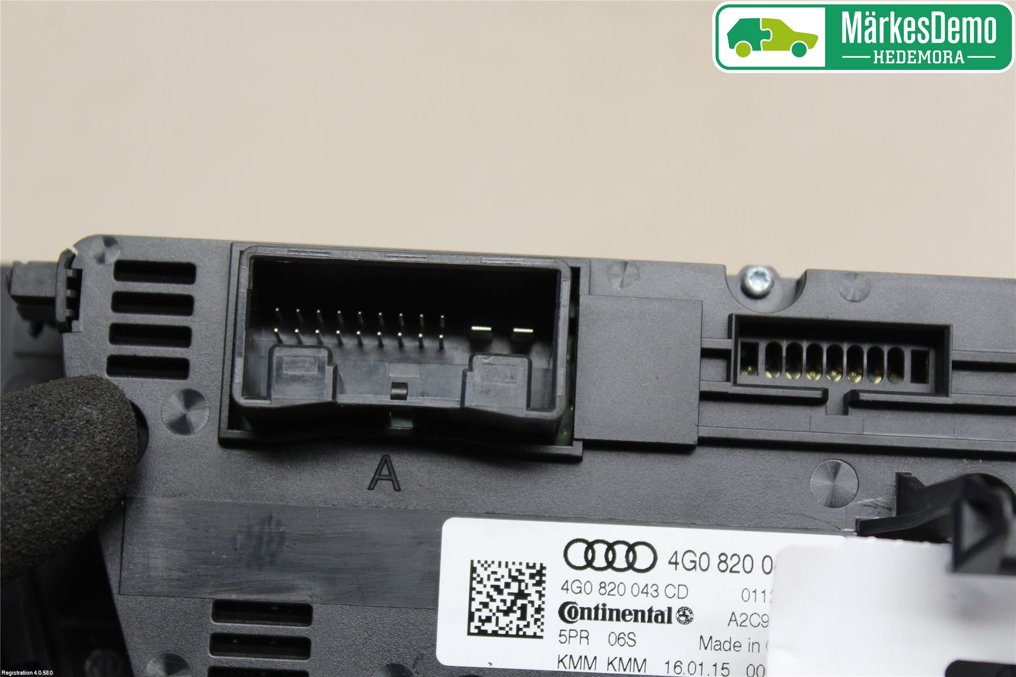 Audi A6 ALLROAD 12-18 Varme Ac Betjening-Display