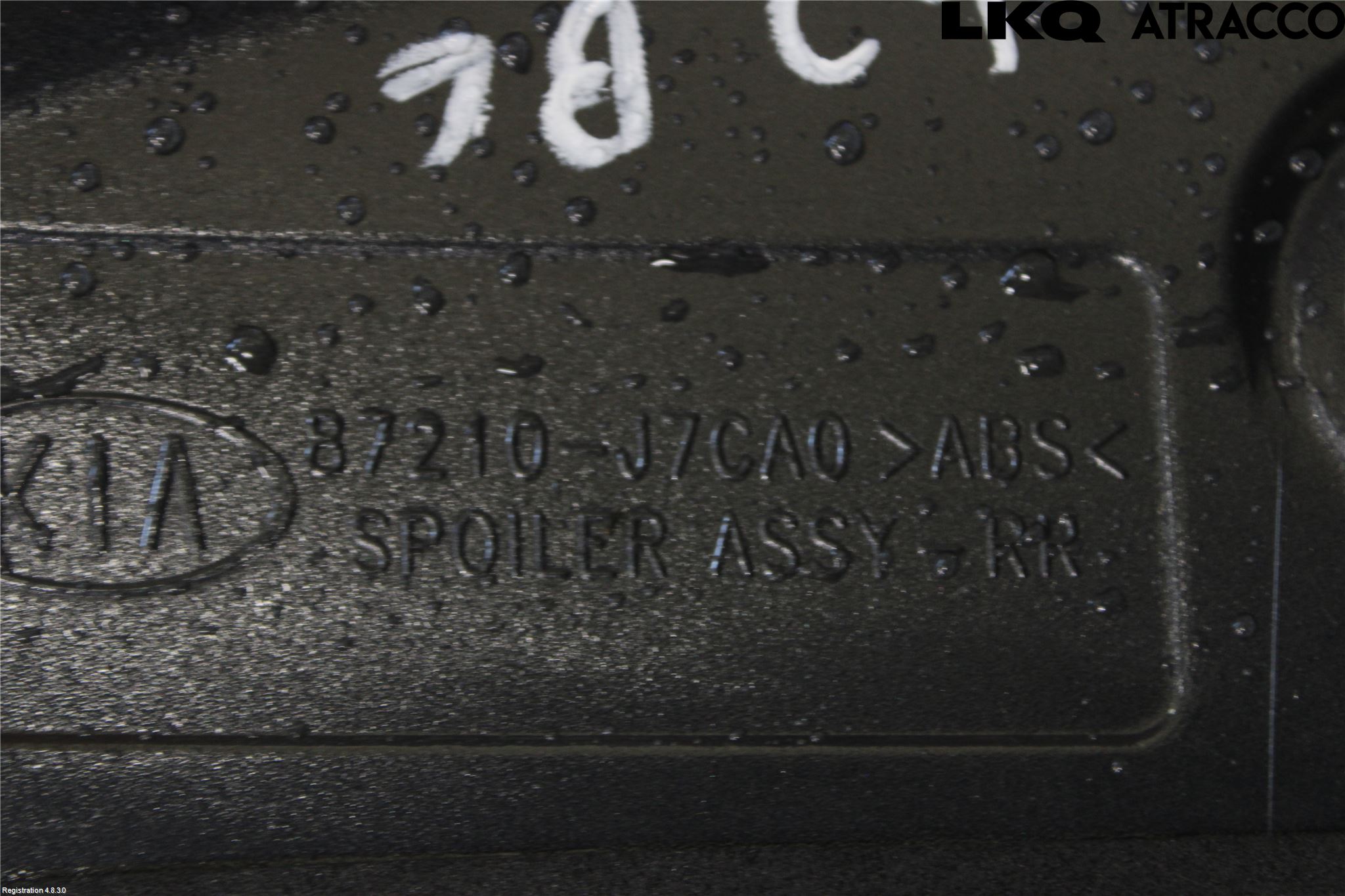 Kia XCEED 19- Spoiler Bakluke