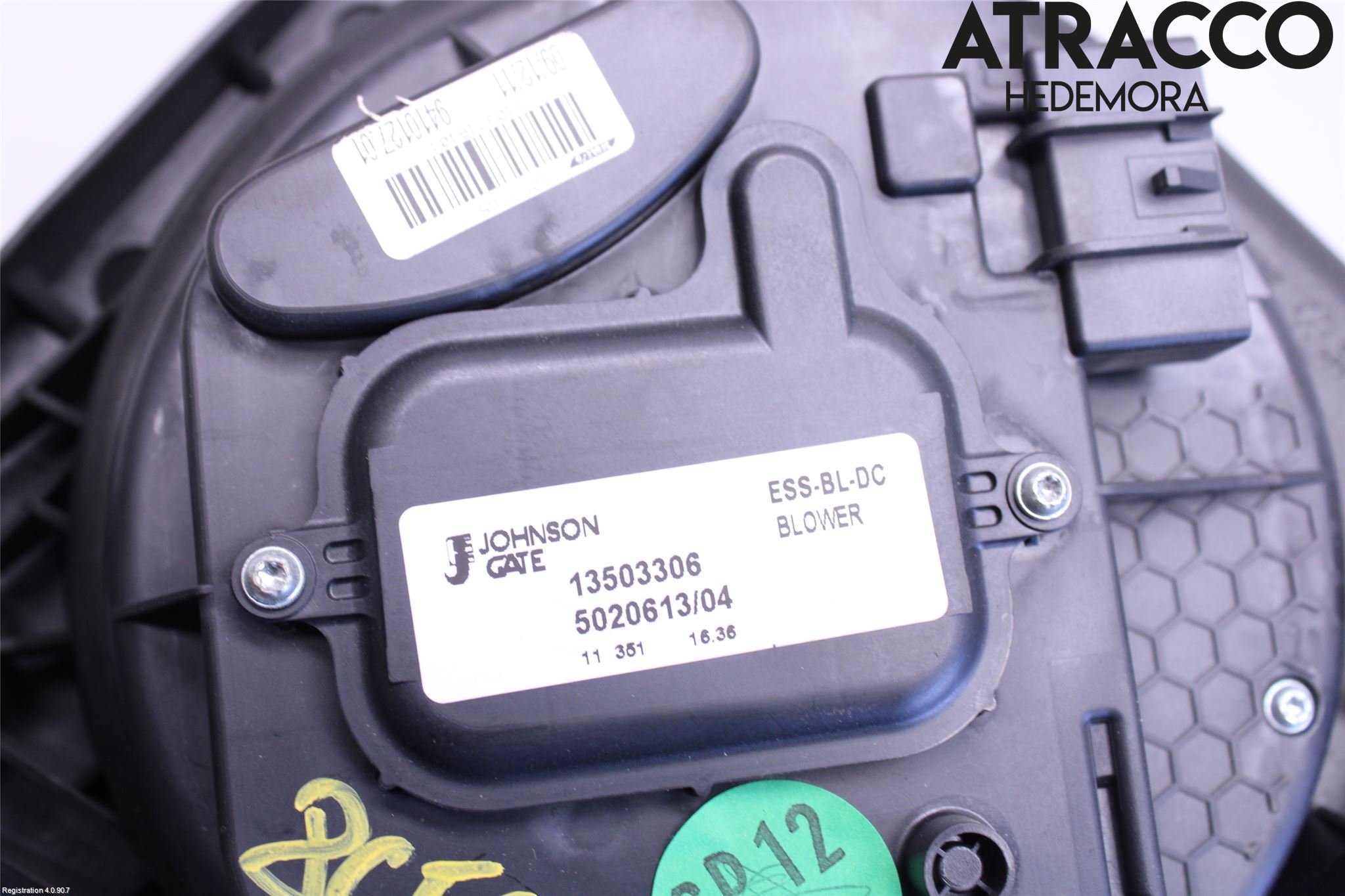 Øvrige CHEVROLET VOLT Varme Ac Varmeapparatvifte