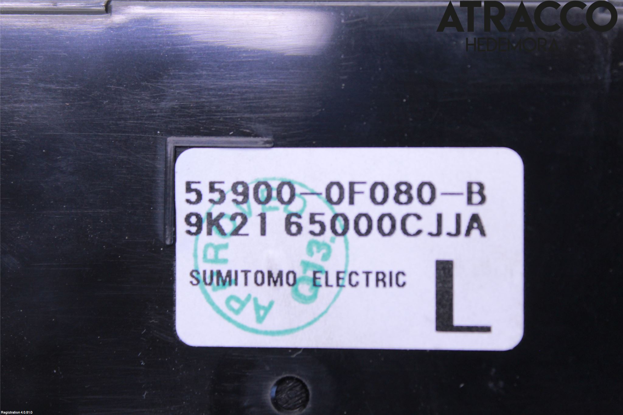 Toyota VERSO 09-18 Varme Ac Betjening-Display