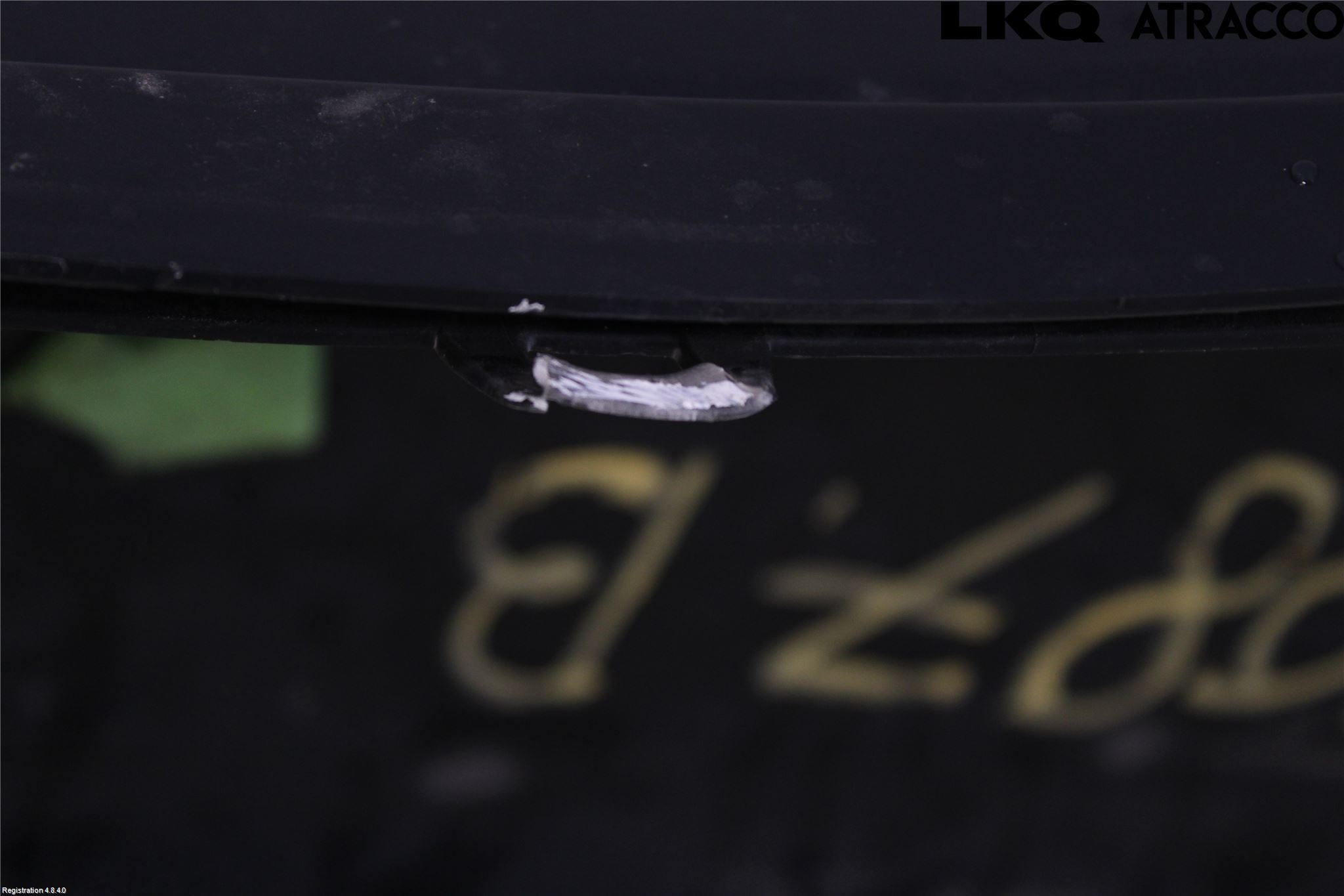 Peugeot PEUGOT 208 16-19 Støtfanger Bak Overtrekk