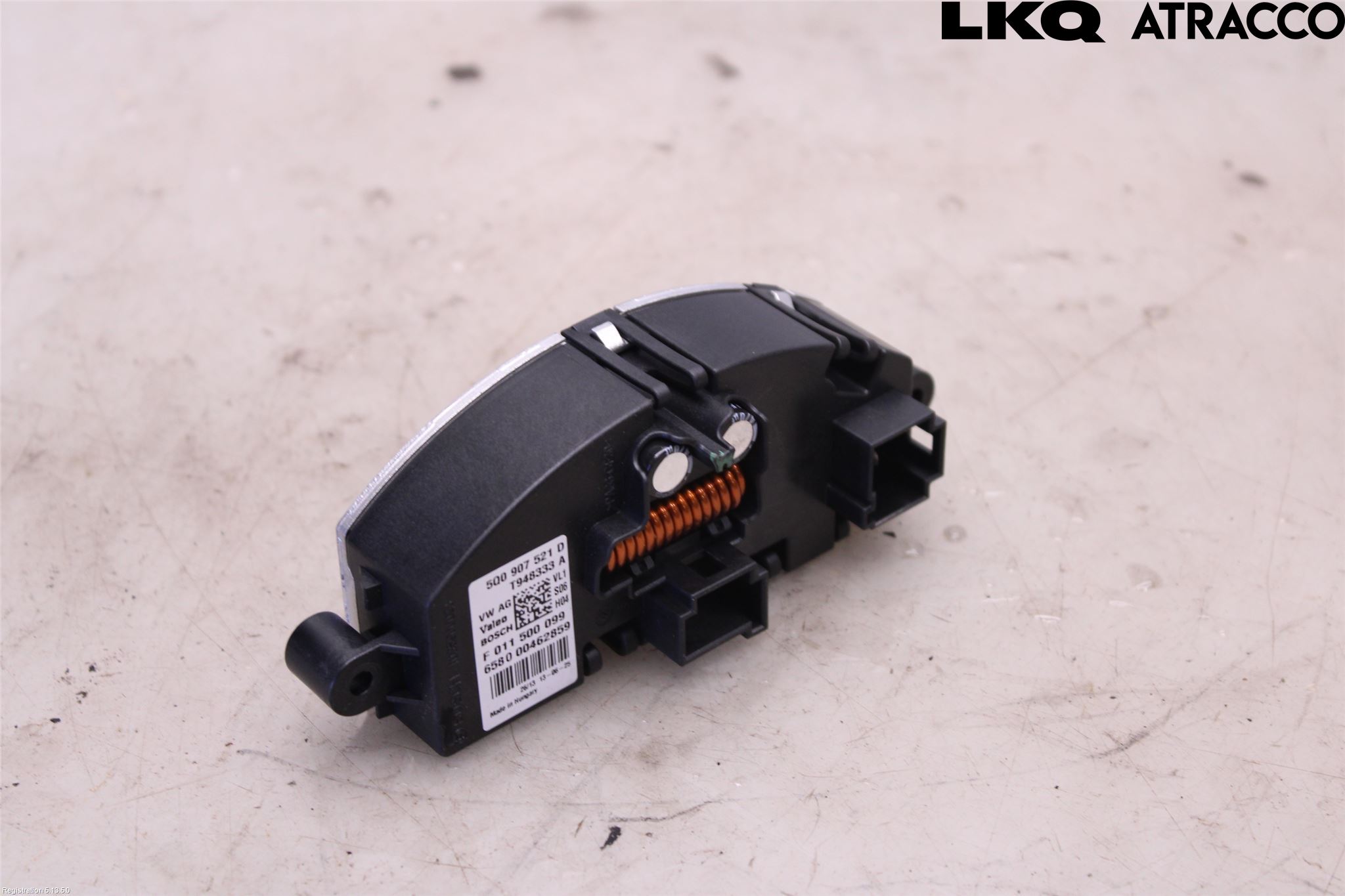Volkswagen VW GOLF / E-GOLF VII 13-20 Varmeapparat Viftemotstand