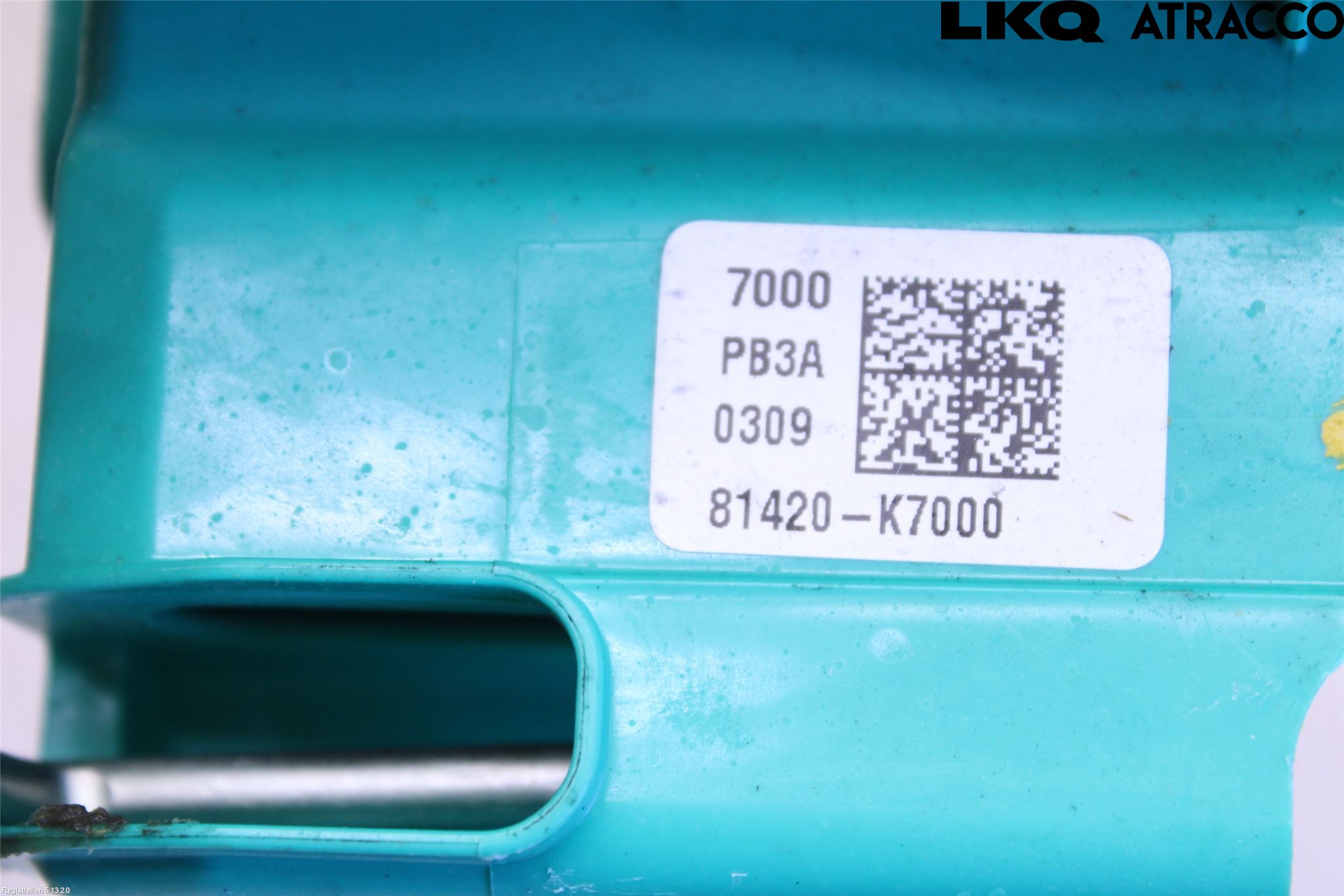 Hyundai i10 LA 20- Dørlås - Låsekasse