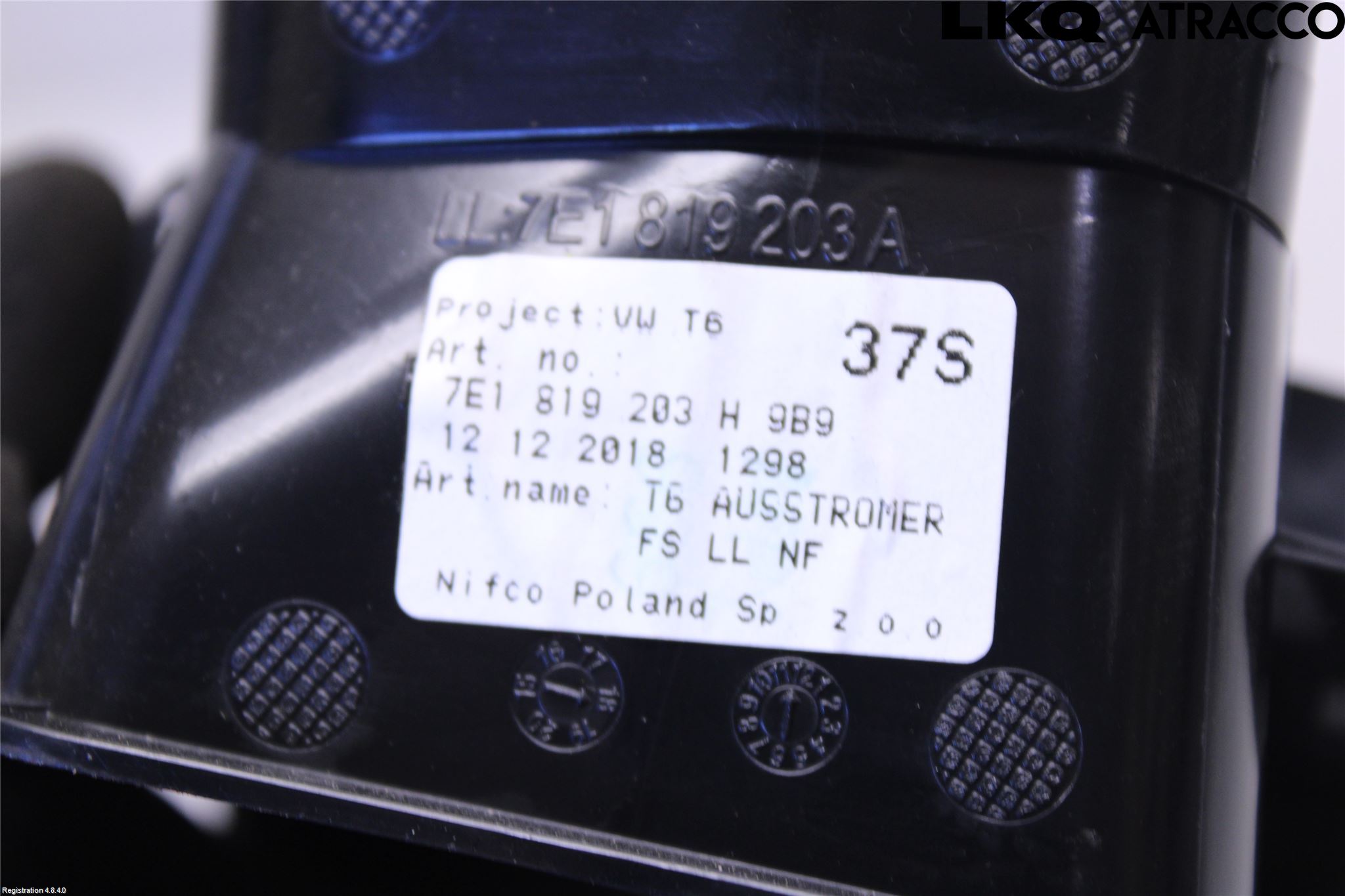 Volkswagen VW TRANSP/CARAVELLE (T6) 16-22 Dashbord Kanal - Dyse