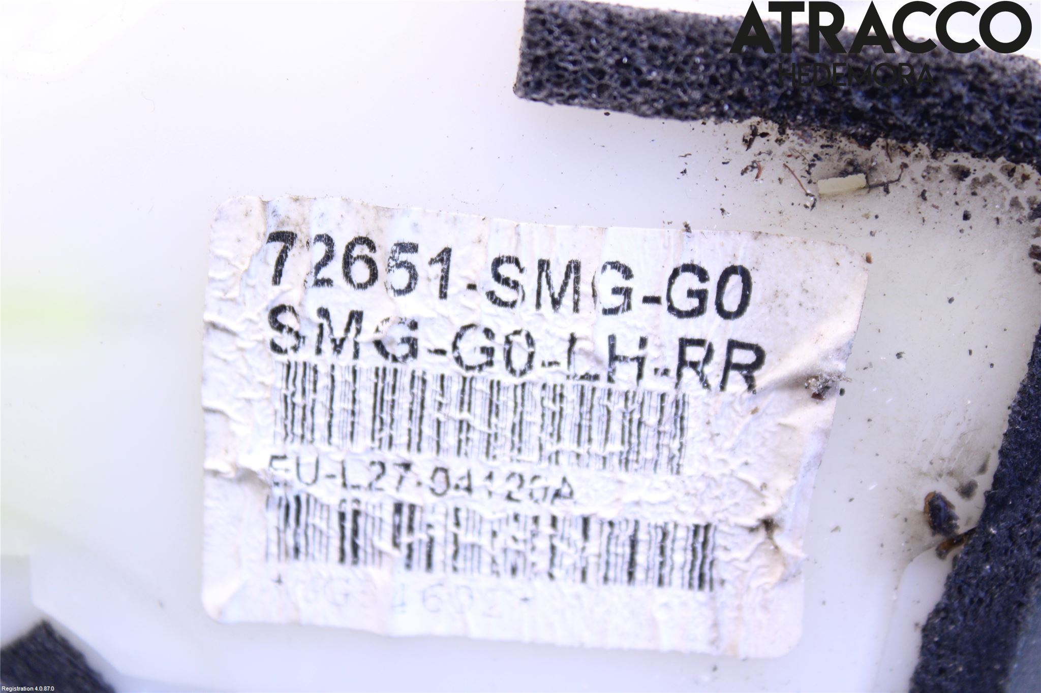 Honda CIVIC 06-11 Dørlås - Låsekasse