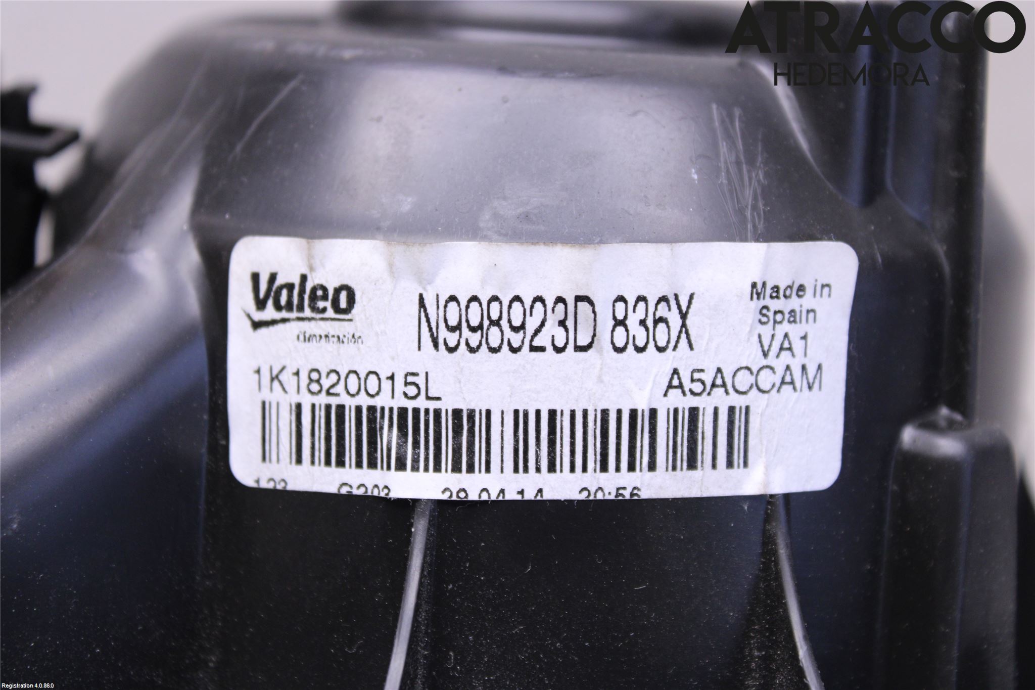 Seat ALHAMBRA 11- Varme Ac Varmeapparatvifte