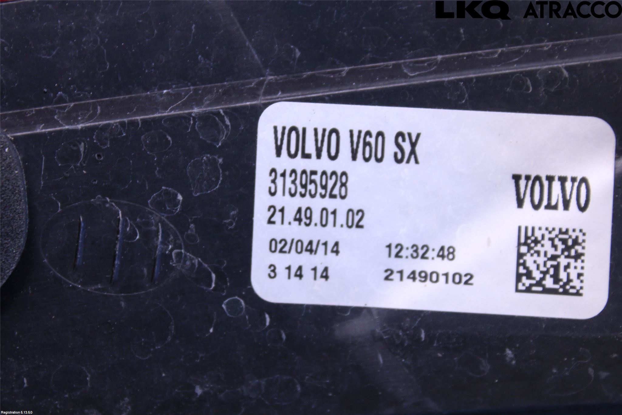 Volvo V60 14-18 Baklykt Venstre