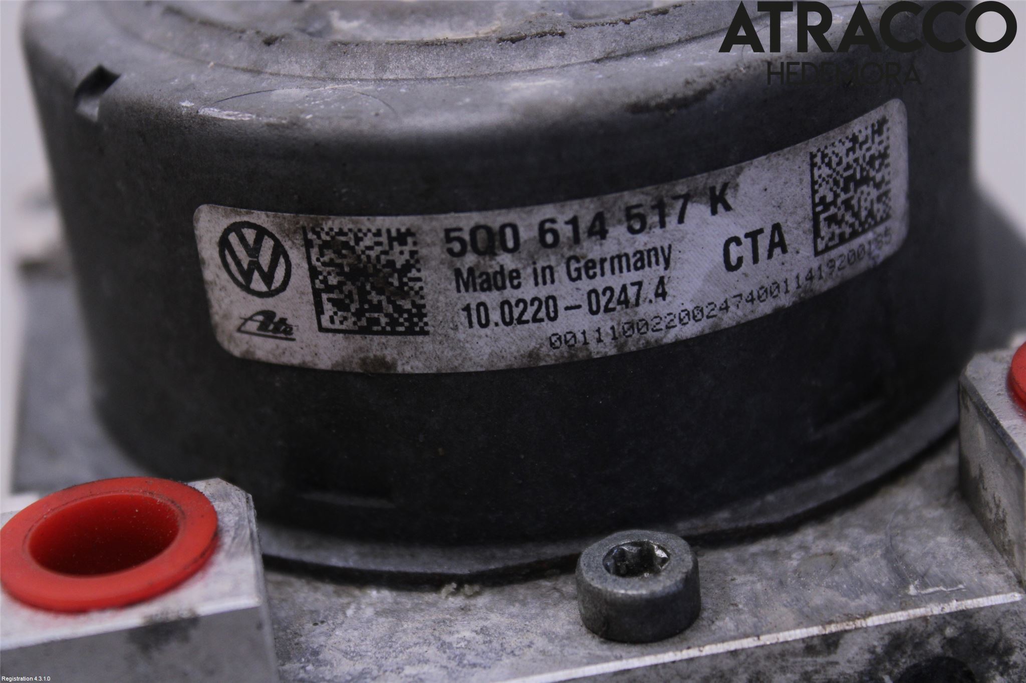 Volkswagen VW GOLF / E-GOLF VII 13-20 Abs Hydraulikkaggregat