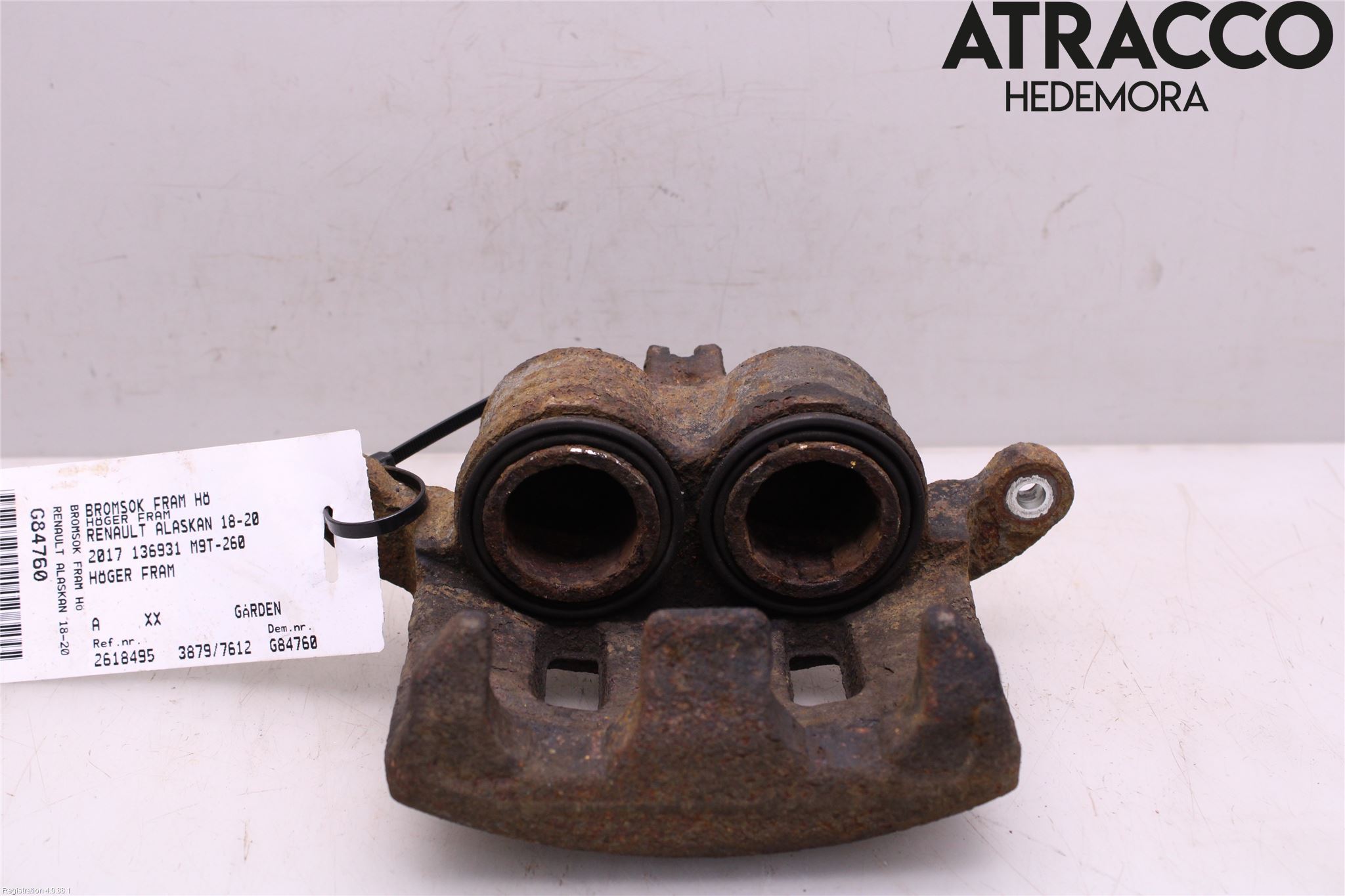 Renault ALASKAN 18-20 Bremsecaliper Foran Høyre