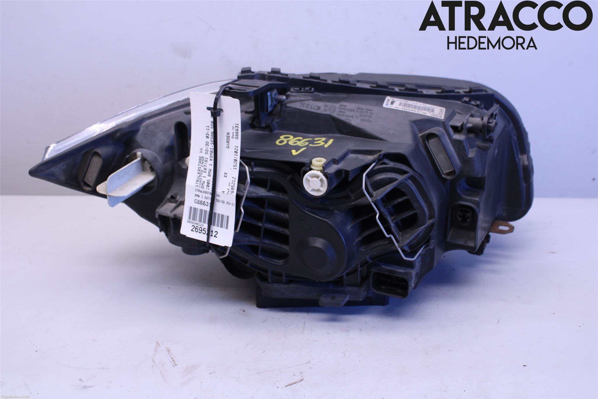 BMW 1 E87/81 5D/3D 03-11 Frontlykt Venstre