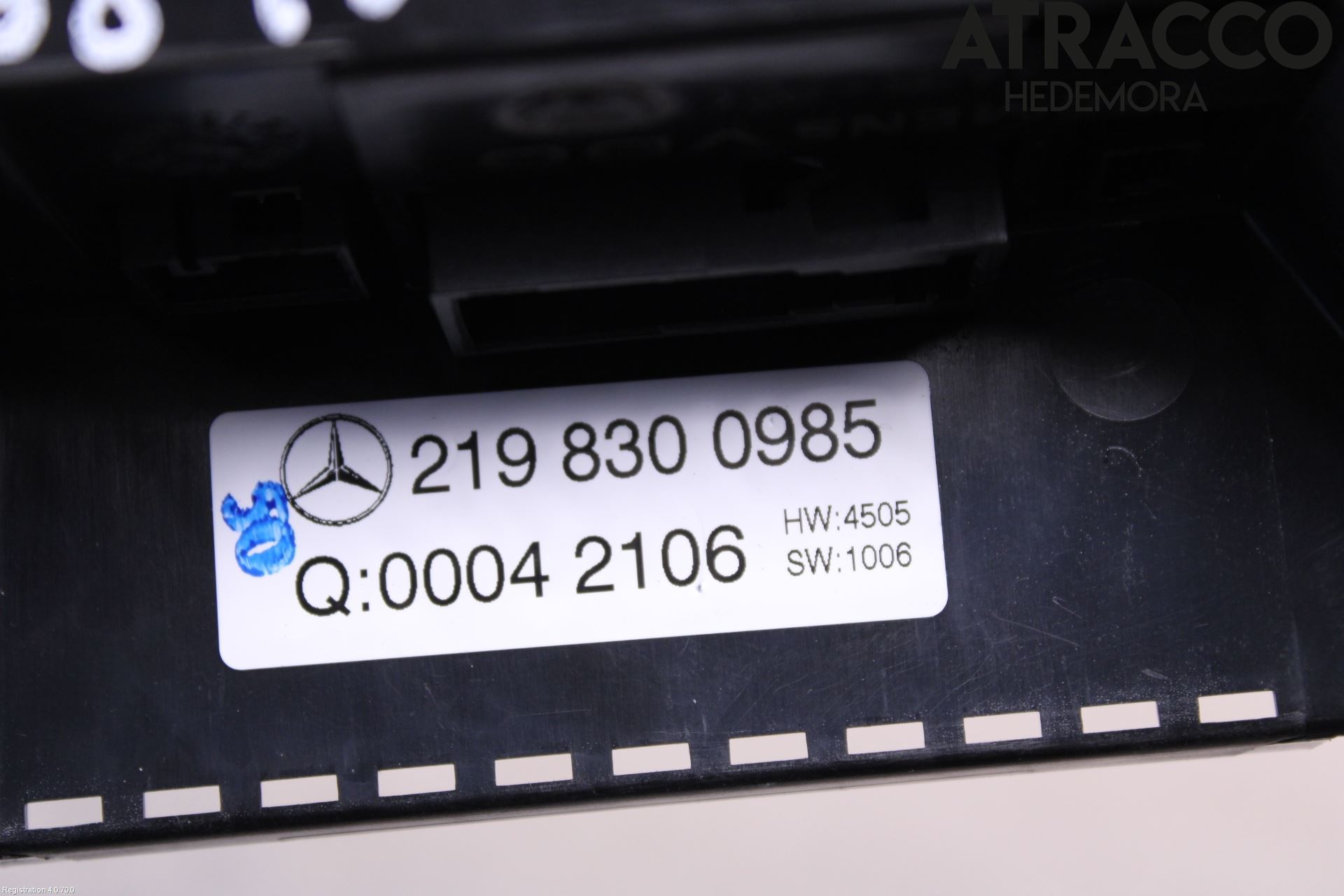 Mercedes-Benz MB CLS (C219) 03-11 Varme Ac Betjening-Display