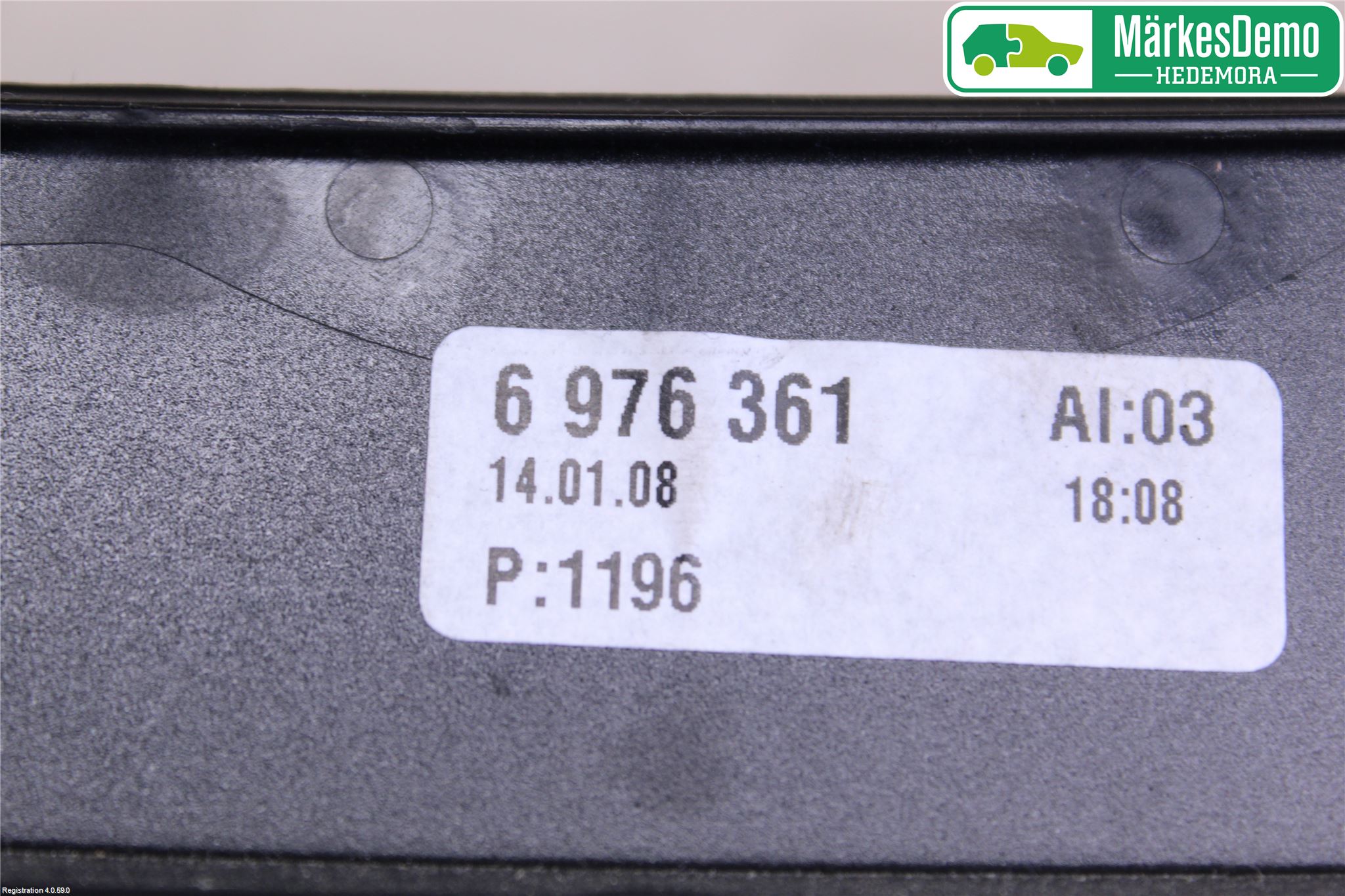 BMW 5 E60/61 Sed/Tou 02-10 Varme Ac Betjening-Display