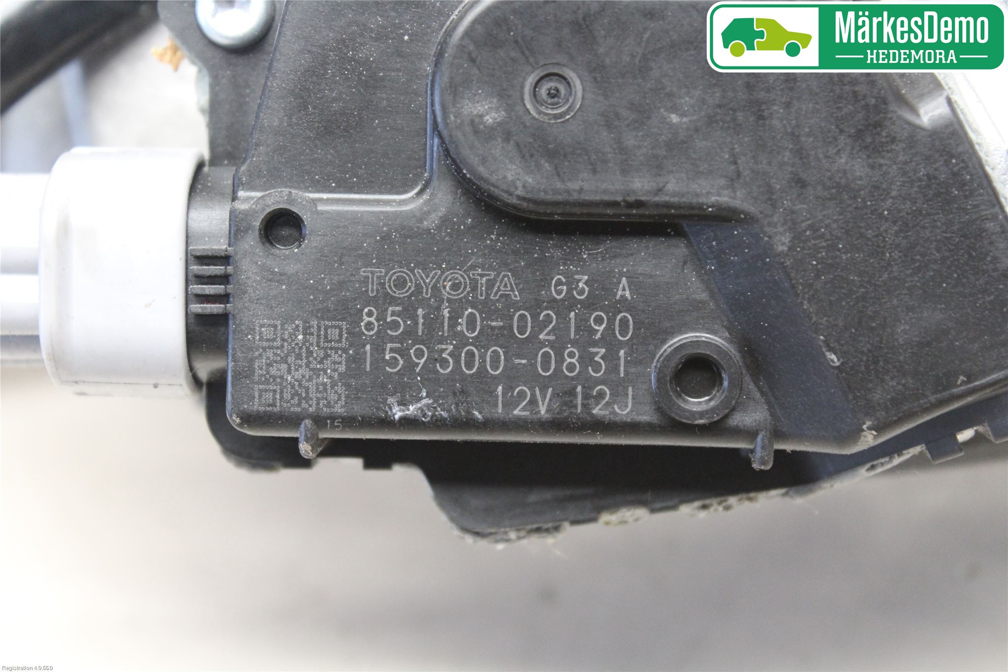 Toyota AURIS 07-09 Viskermotor Frontrute