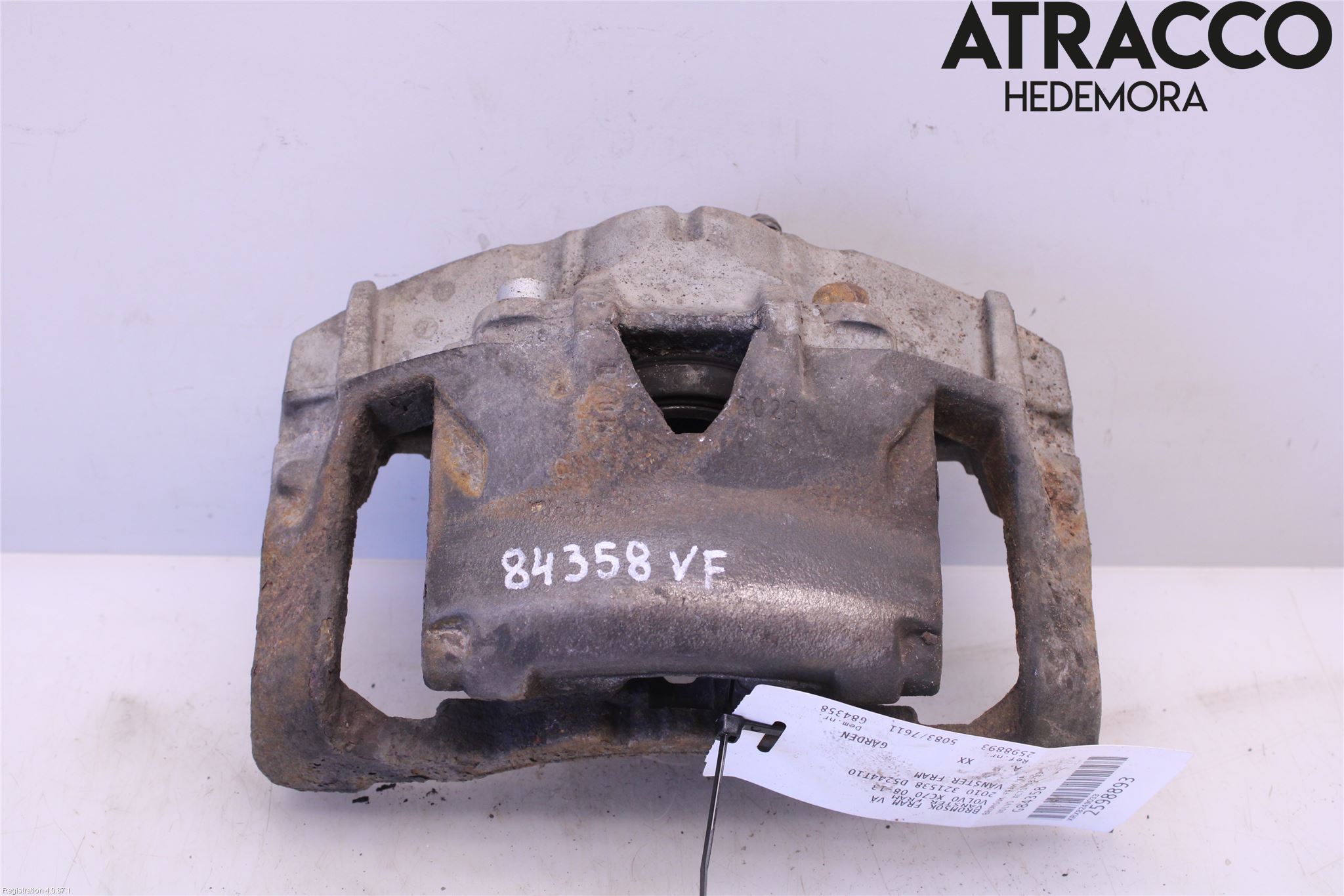Volvo XC70 08-13 Bremsecaliper Foran Venstre