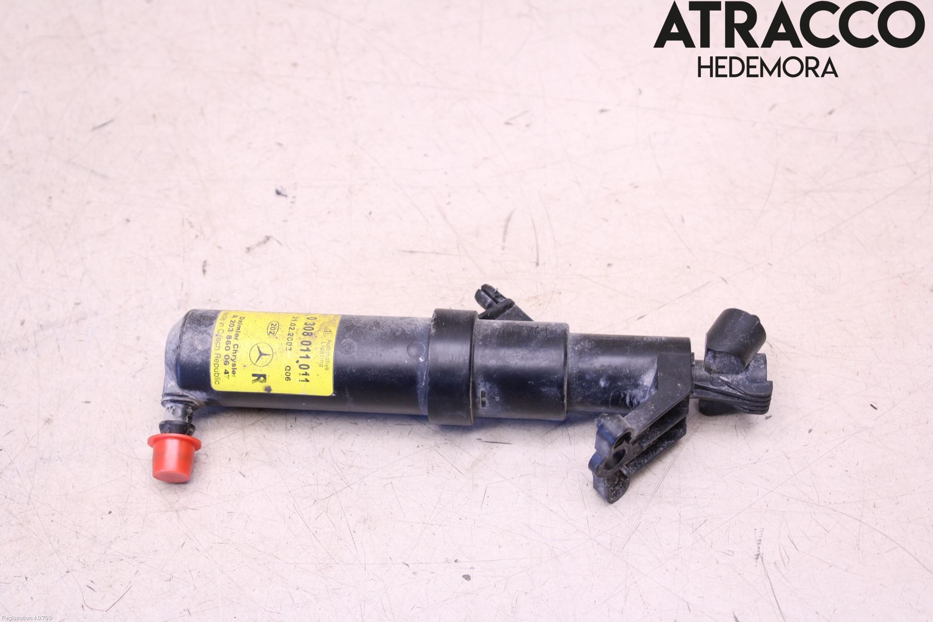 Mercedes-Benz MB C (203) 00-07 Spylerdyse Frontlykter