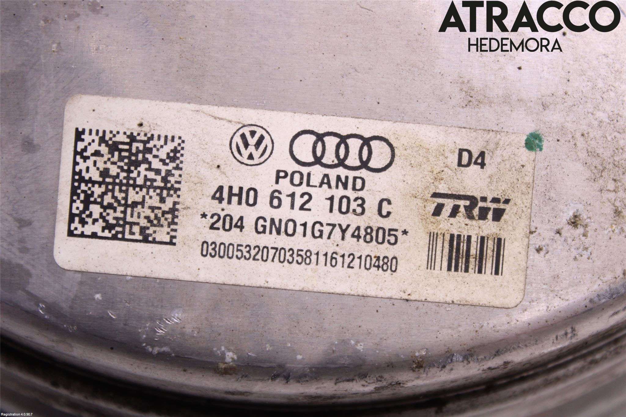 Audi A8/S8 4H 10-17 Bremseservo