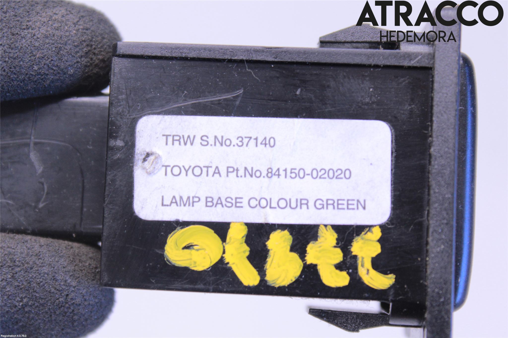 Toyota COROLLA 02-07 Bryter Lyktevisker