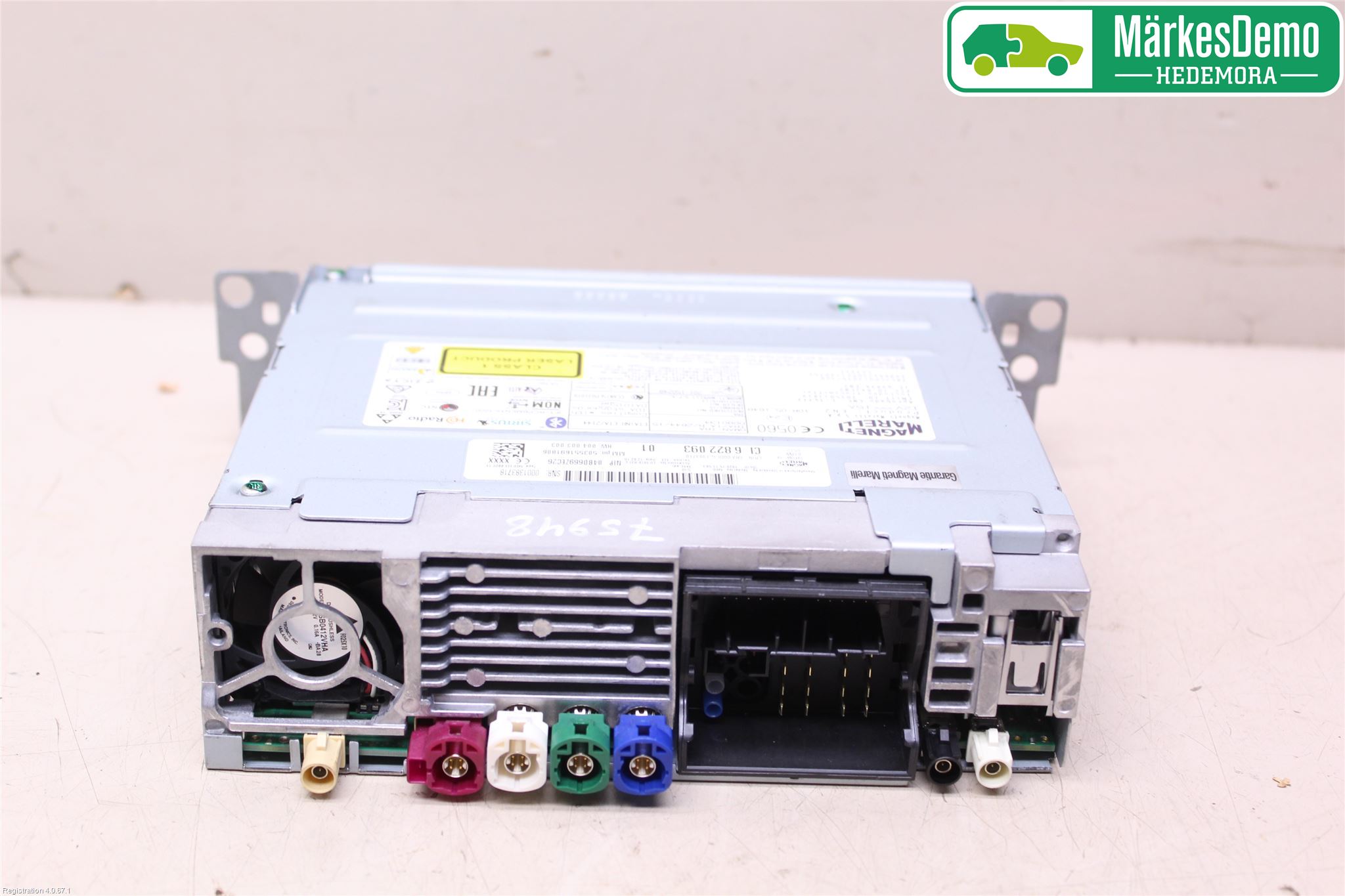 BMW 1 F20/F21 11-19 Stereo Radio Med Cd