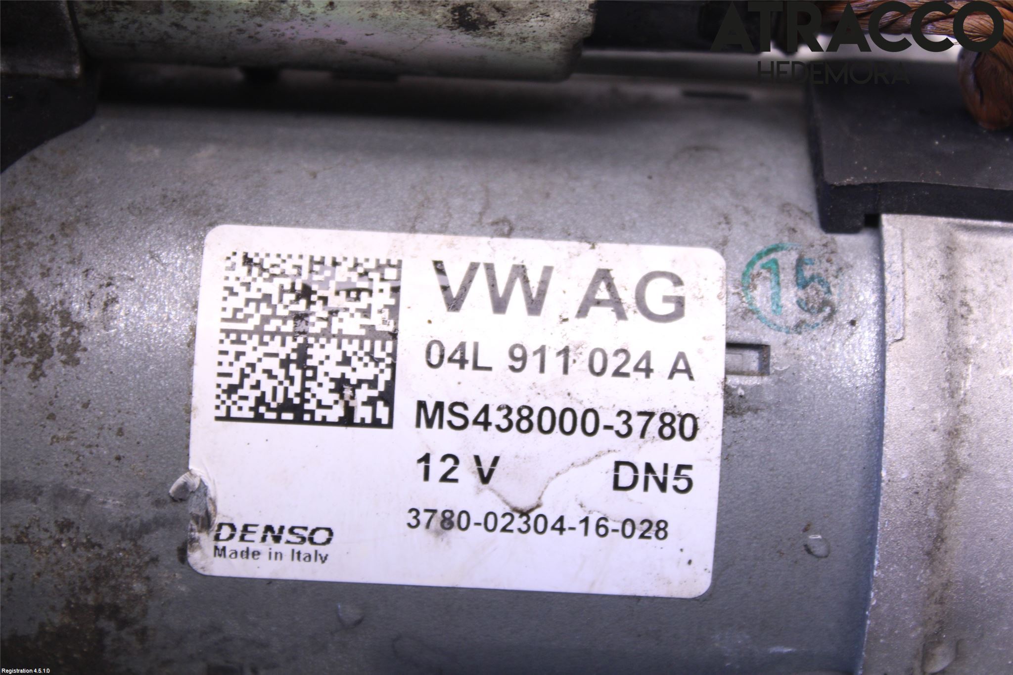 Audi A4/S4 B9 16-19 Startmotor Diesel