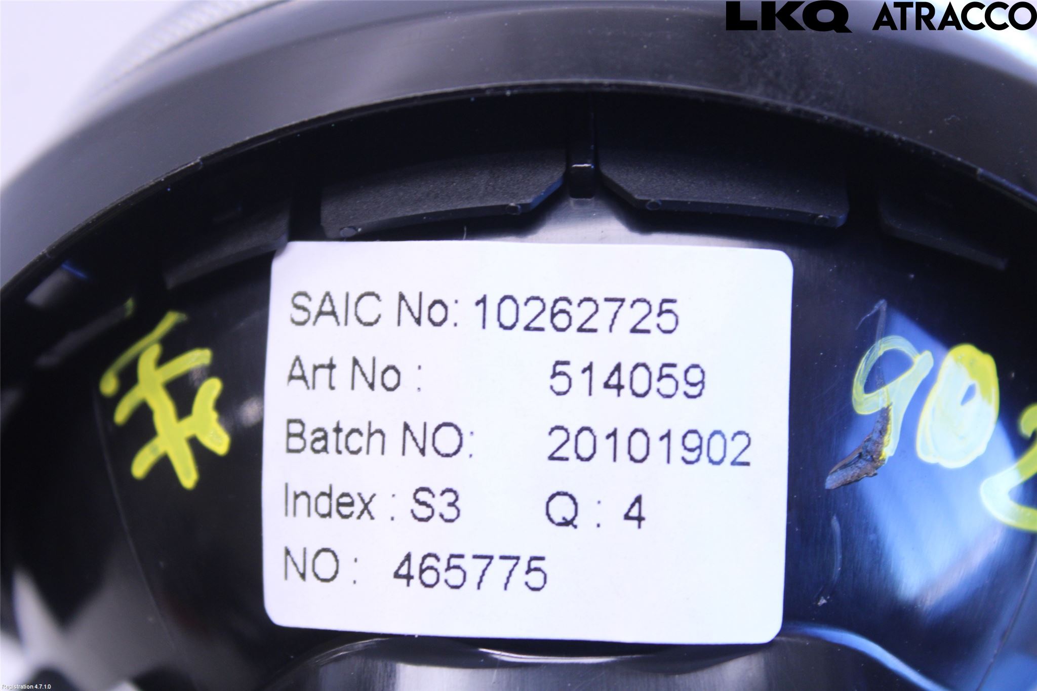 MG ZS EV 20- Dashbord Kanal - Dyse
