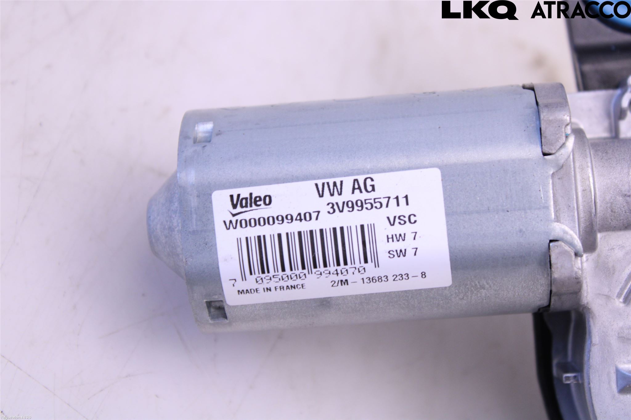 Skoda SUPERB 16-24 Viskermotor Bakluke