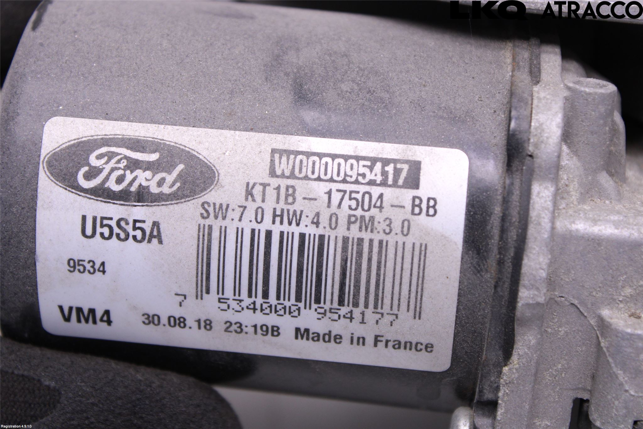 Ford TRANSIT/TOURNEO CONNECT 13-22 Viskermotor Frontrute
