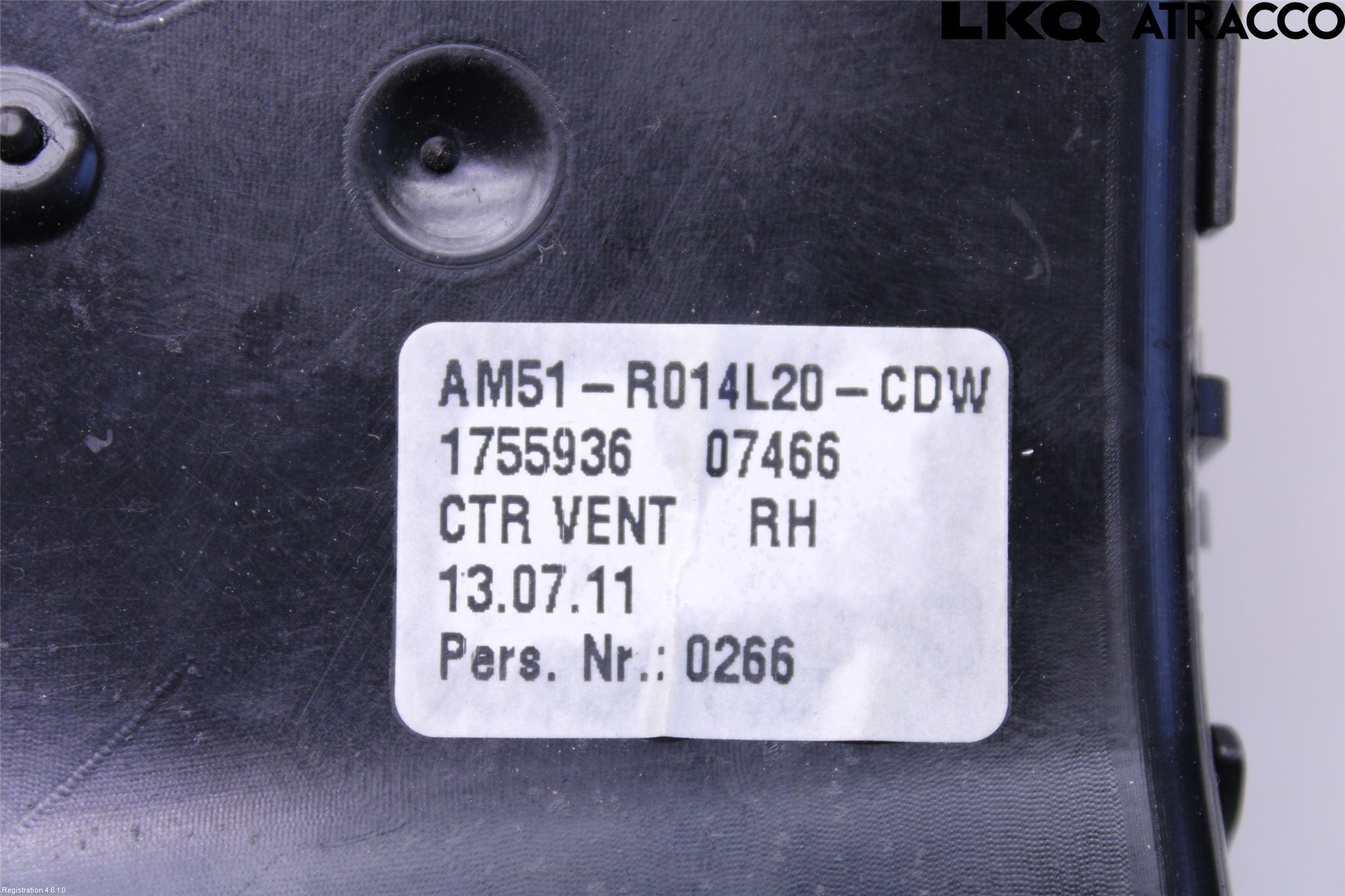 Ford C-MAX II  11-14 Dashbord Kanal - Dyse