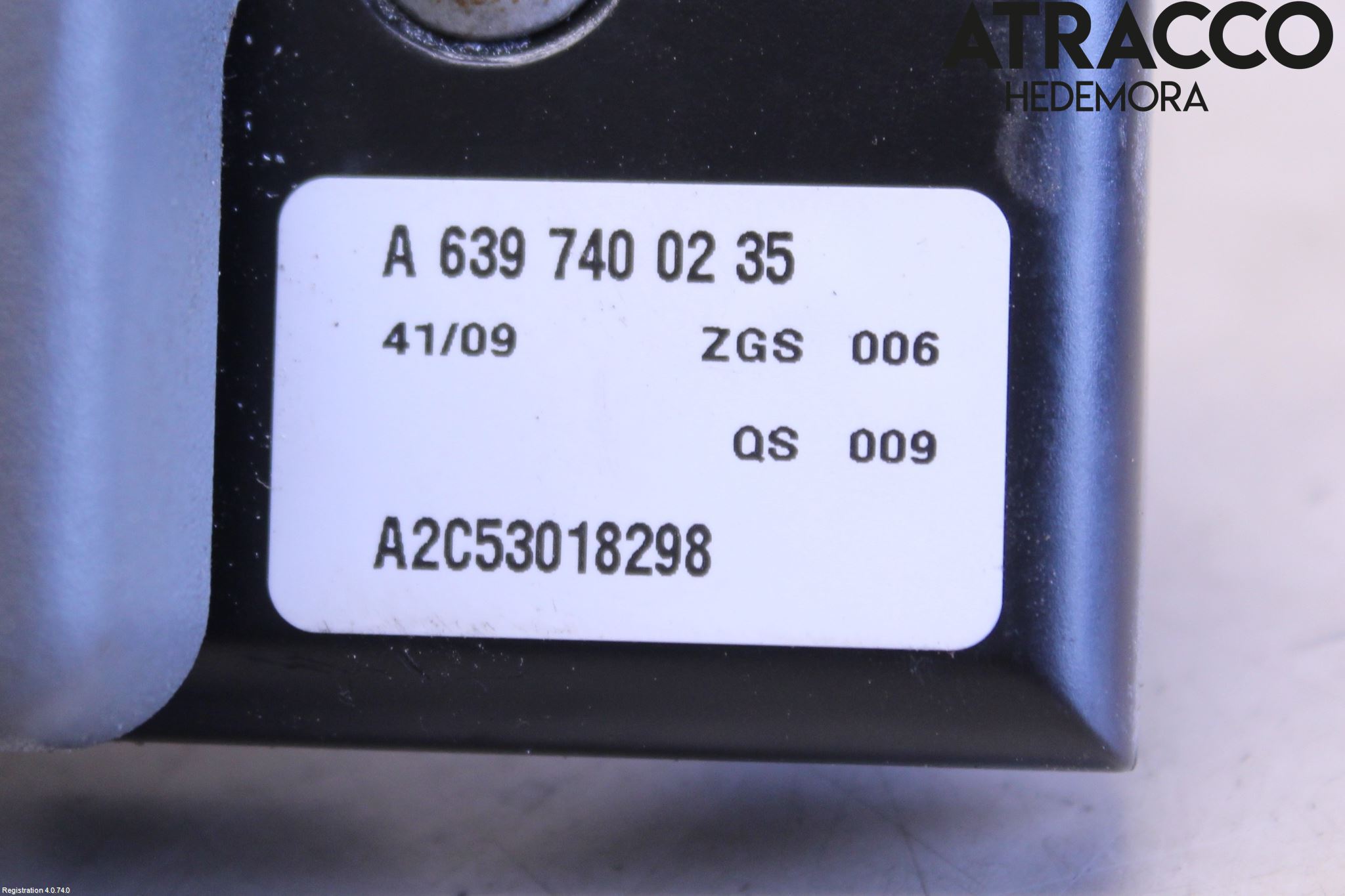 Mercedes-Benz MB VITO/VIANO (W639) 04-14 Innr Dørhandtak V Indre