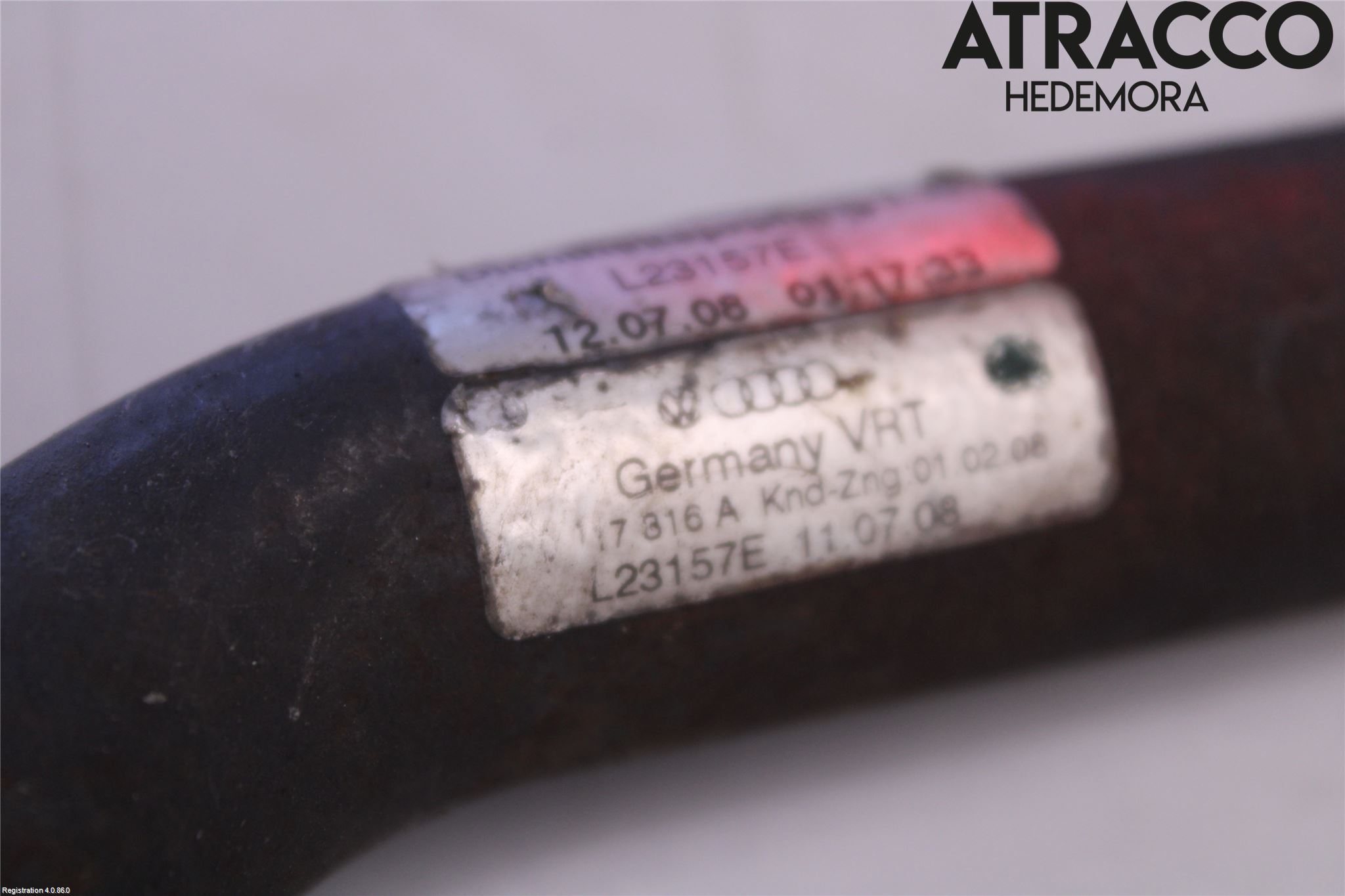 Audi A6/S6     05-11 Motor Oljerør - Slange