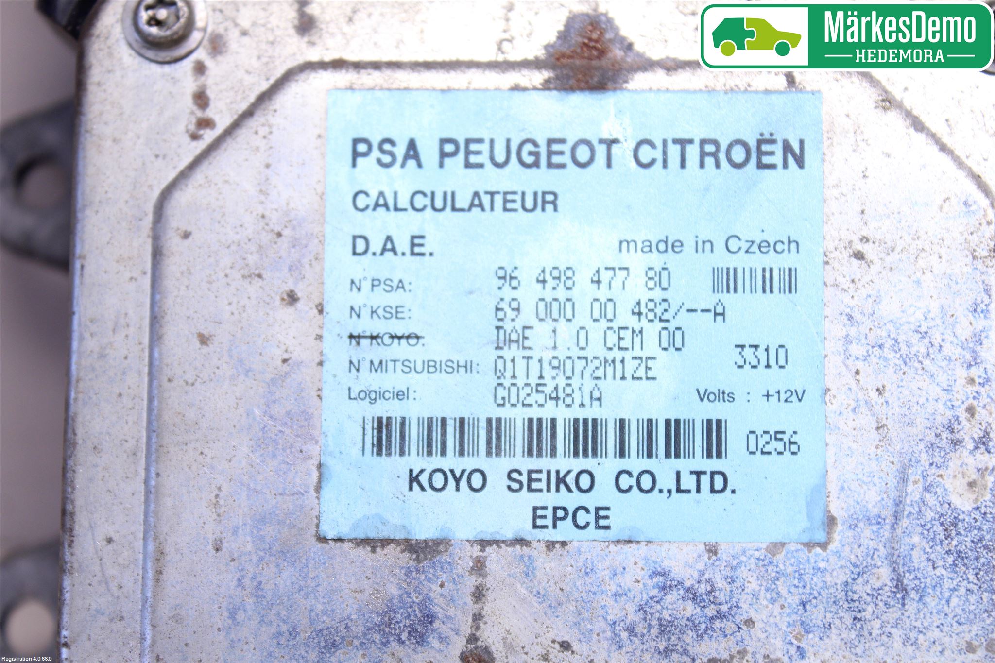 Citroen C3 PLURIEL Styreenhet Styreservo